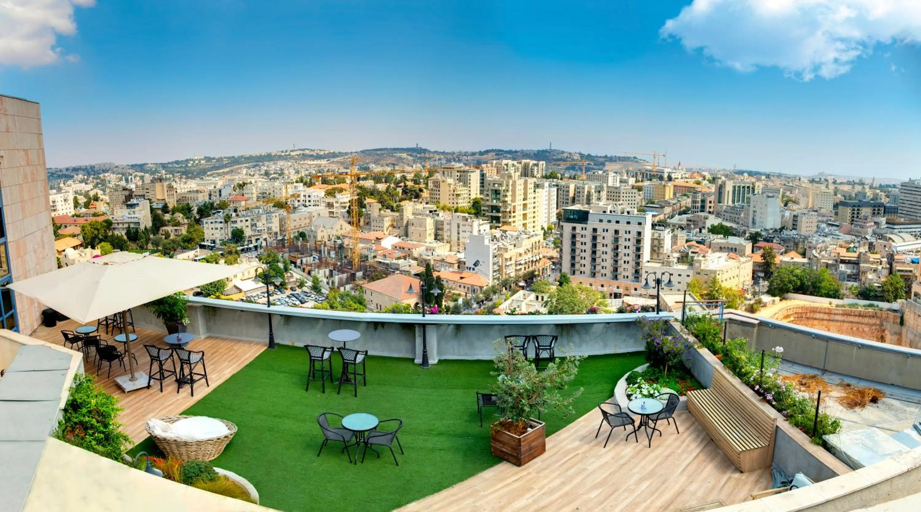 Balcony/Terrace in My Jerusalem View