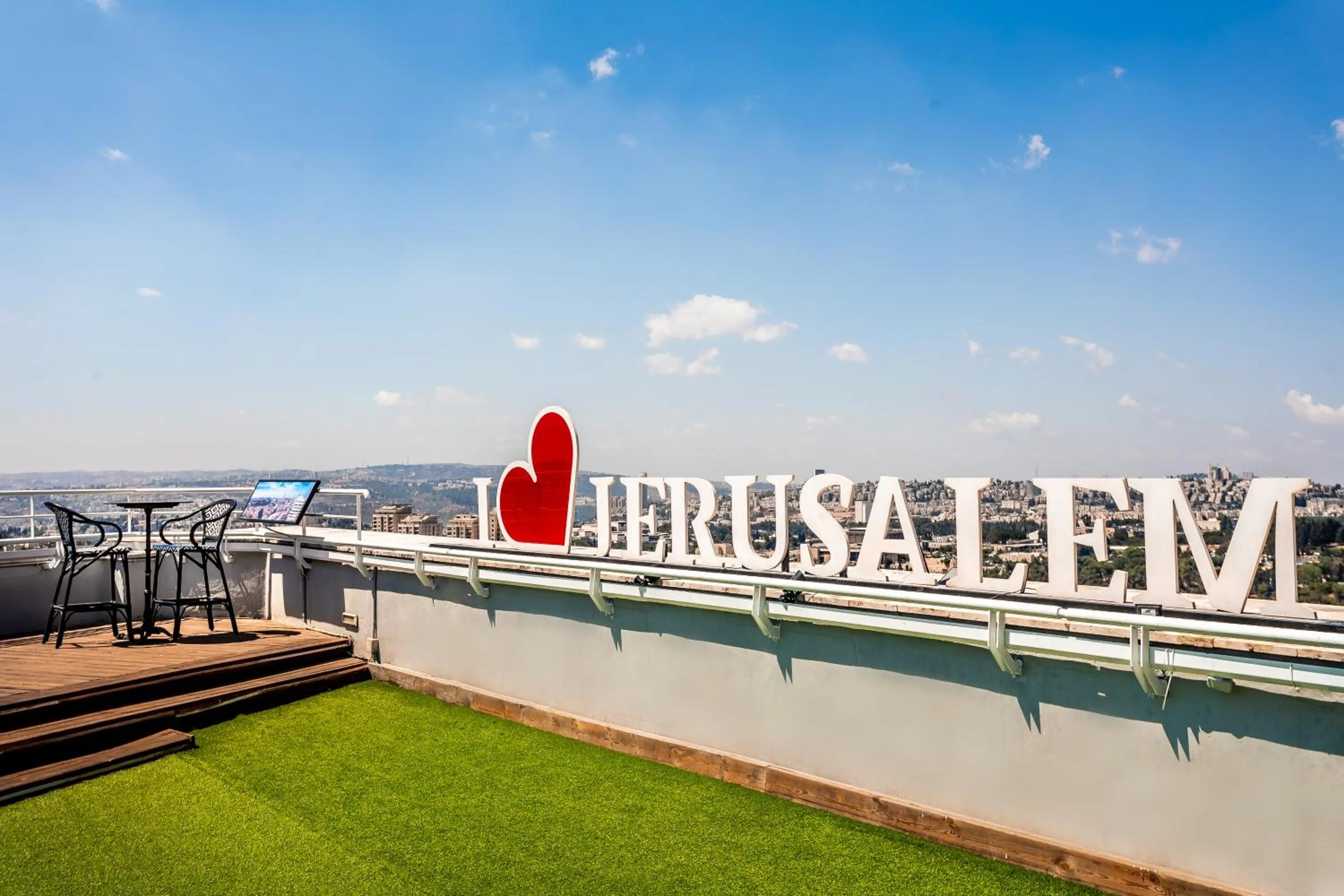 Balcony/Terrace in My Jerusalem View