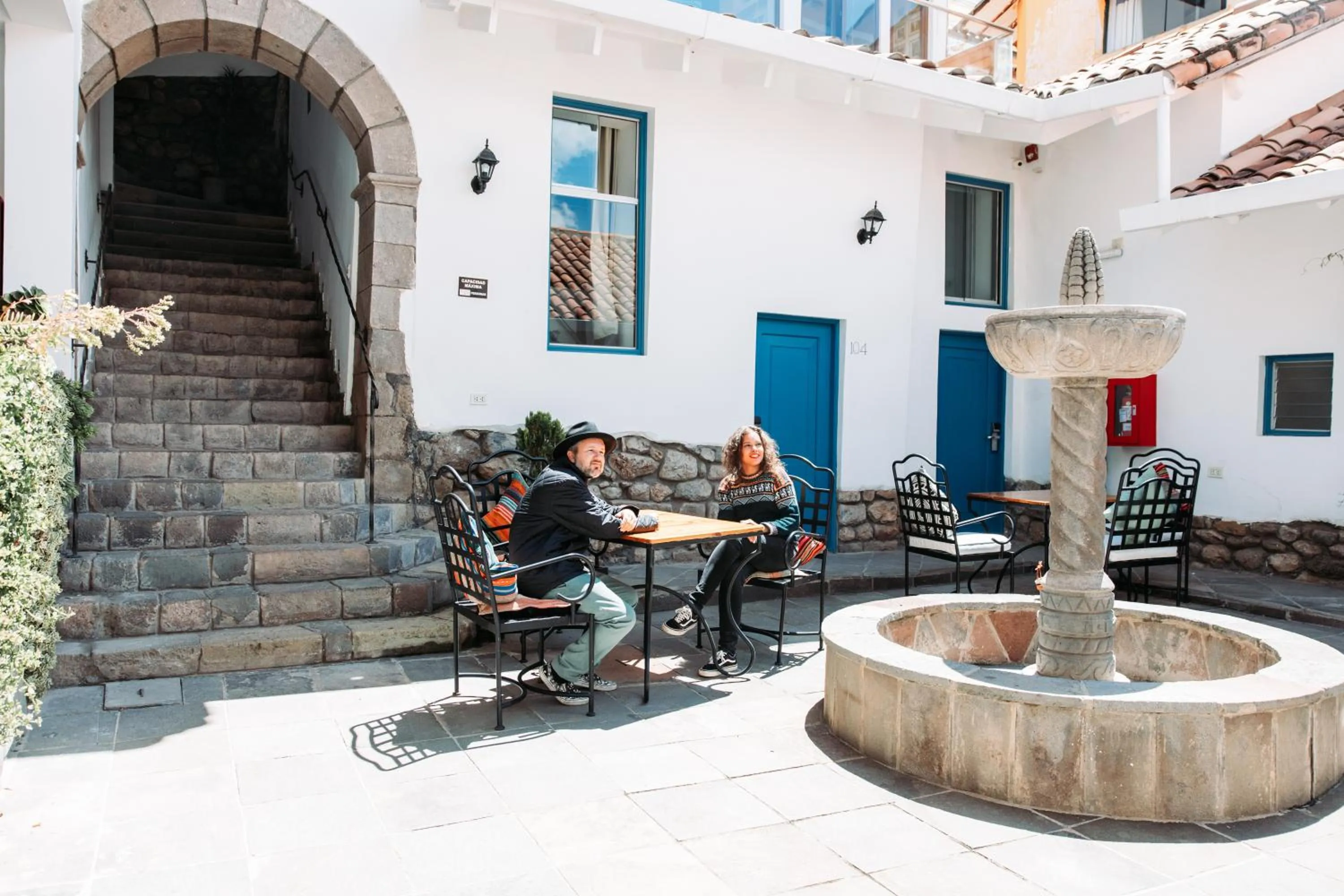 Patio in Tariq Boutique