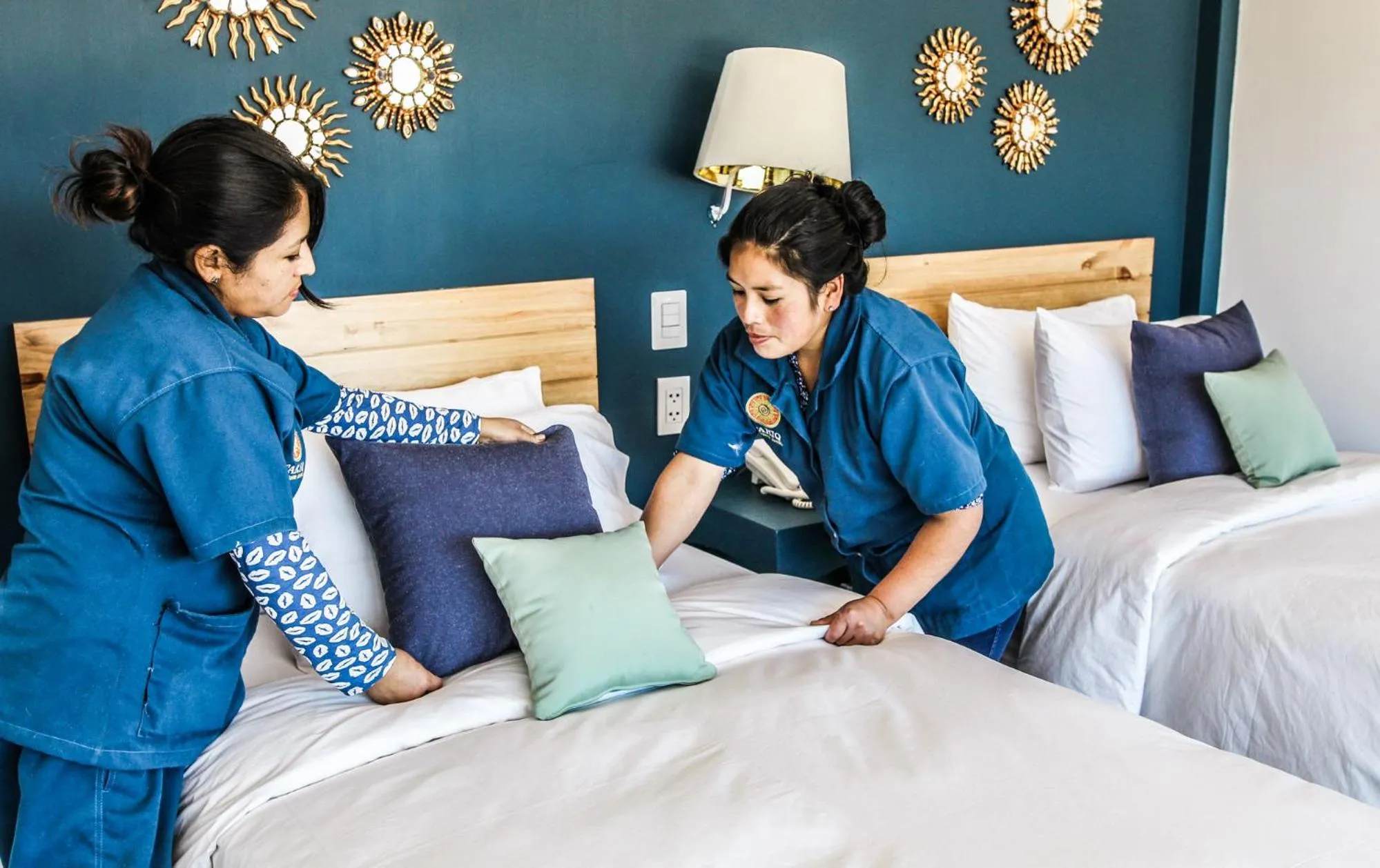 Bed in Tariq Boutique