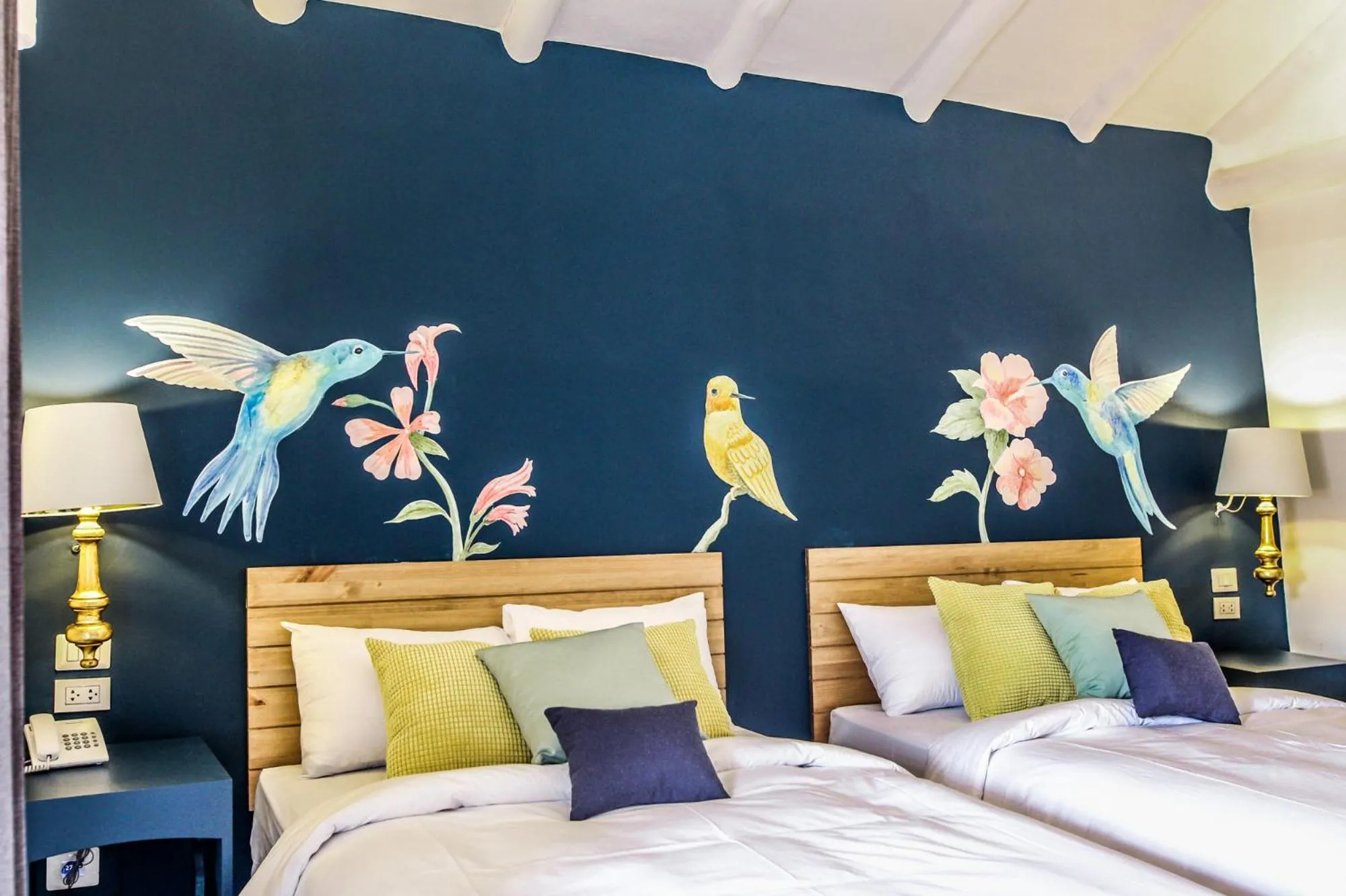 Bed in Tariq Boutique