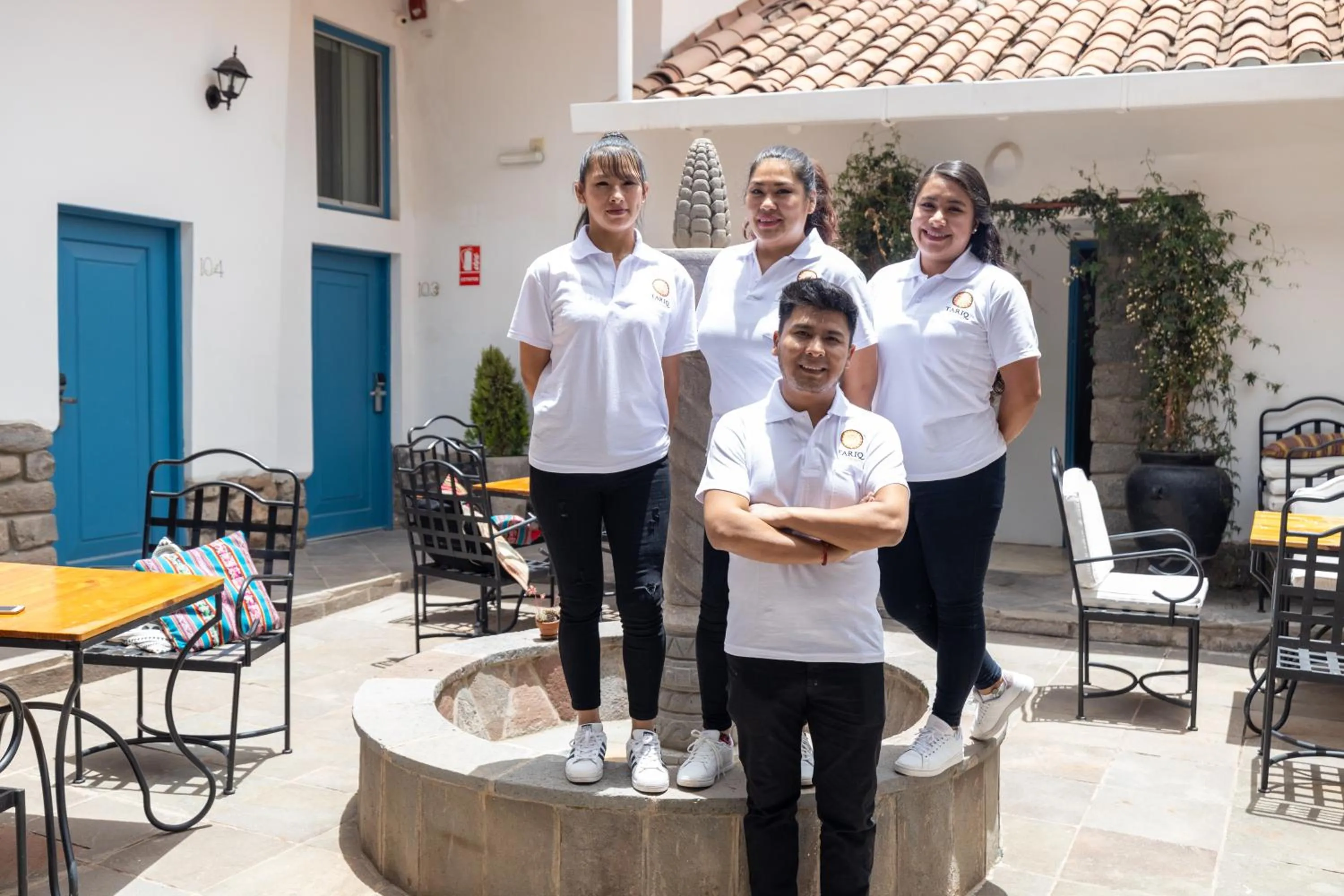 Staff in Tariq Boutique