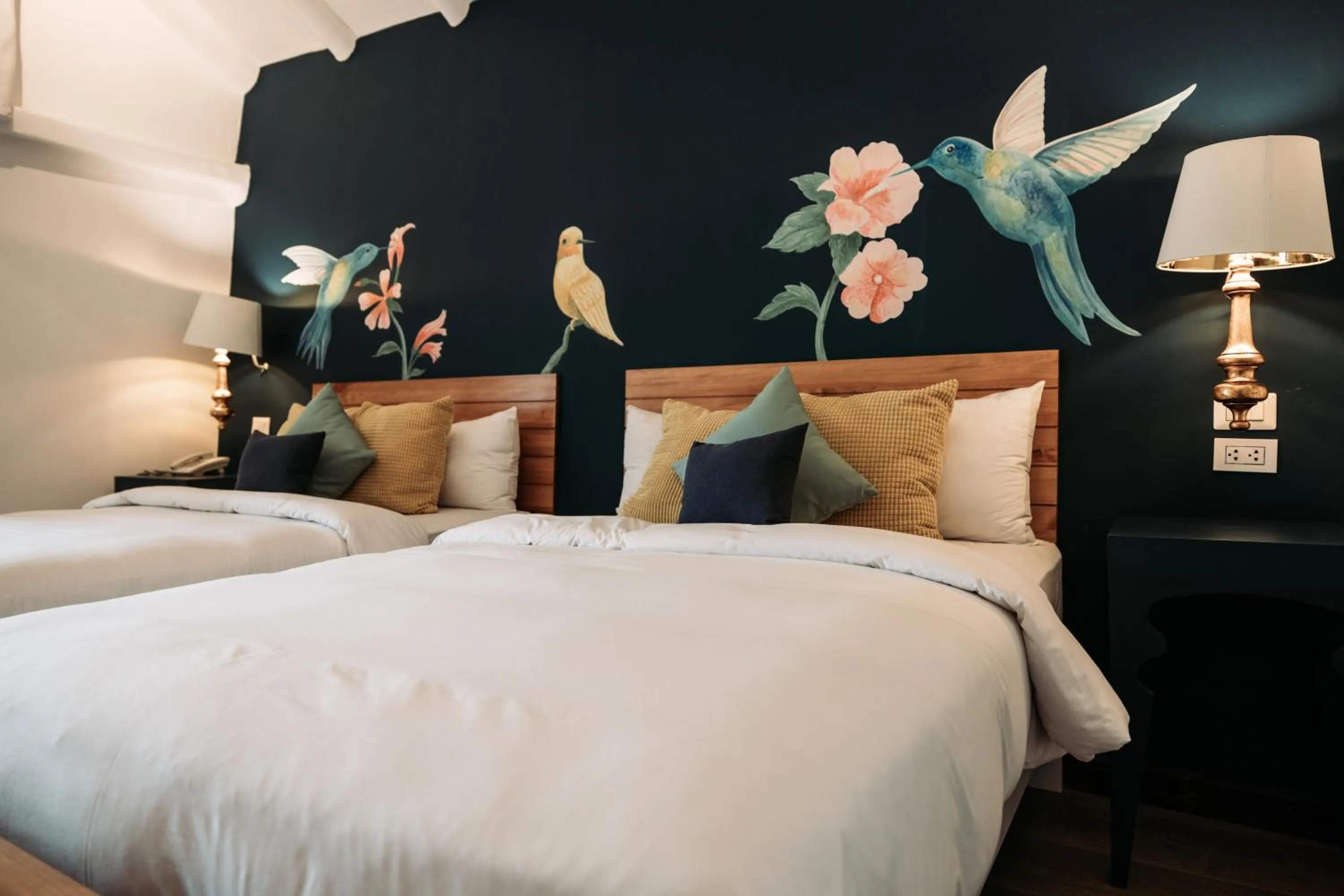 Photo of the whole room, Bed in Tariq Boutique