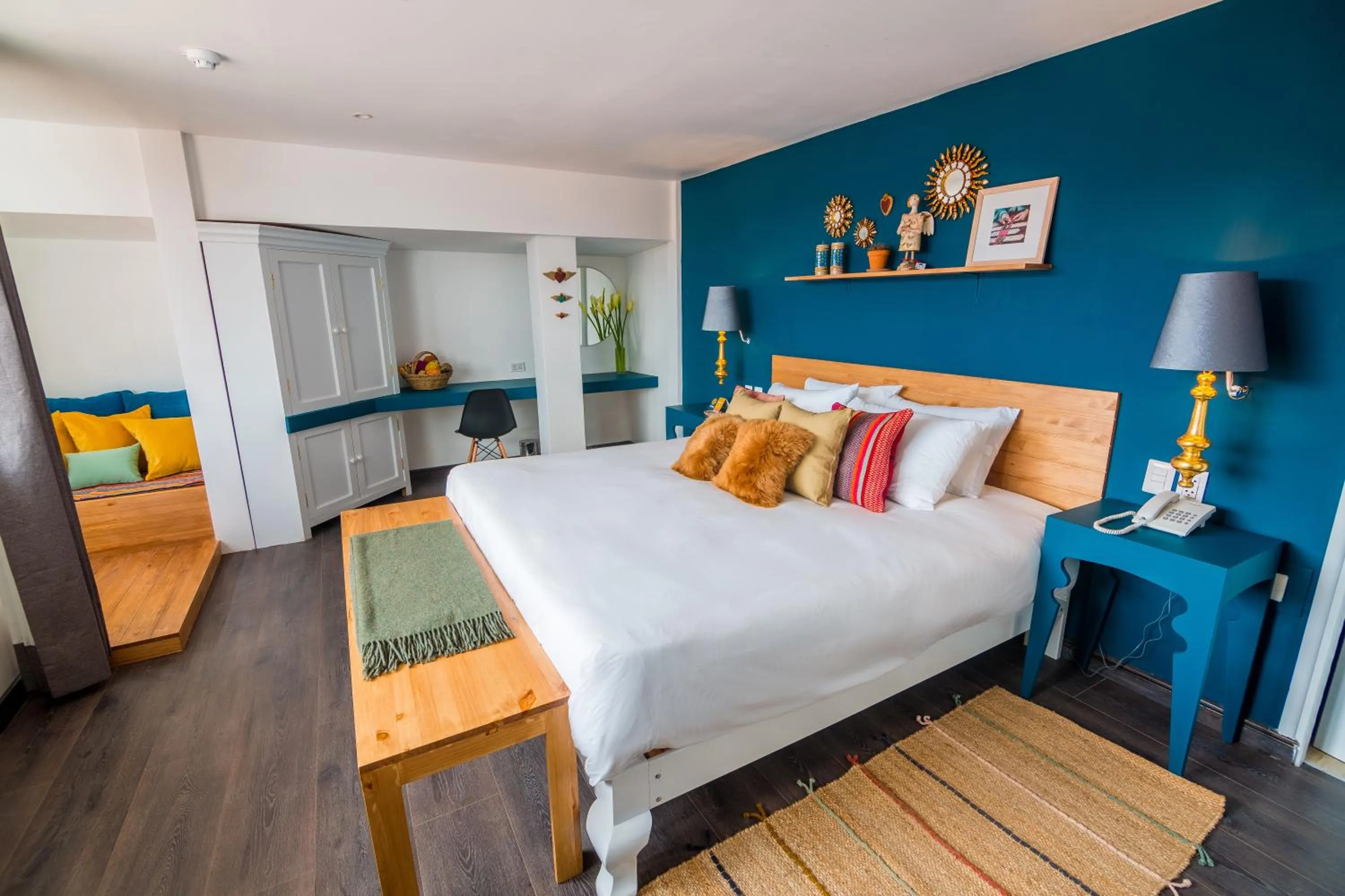 Bed in Tariq Boutique