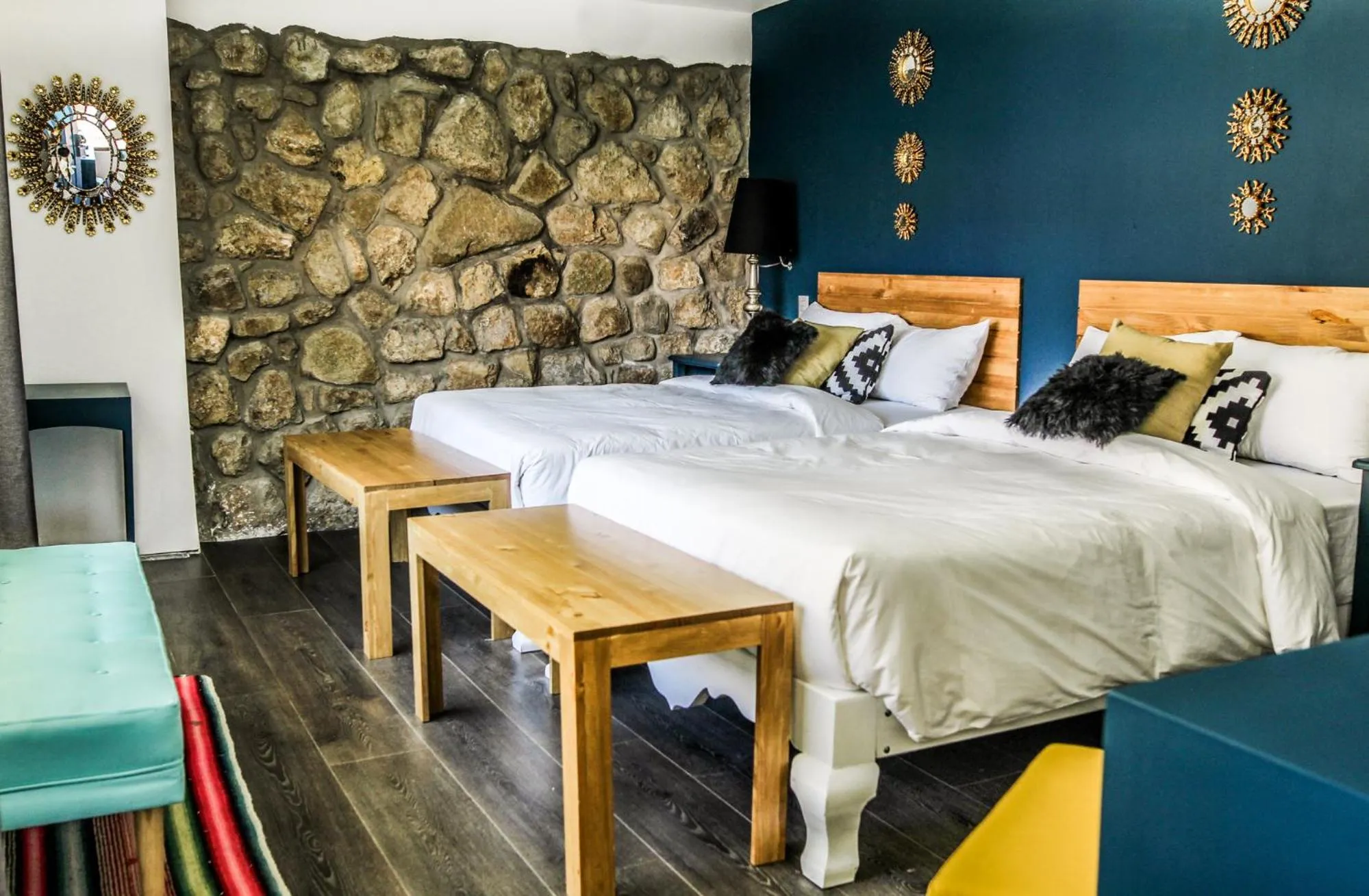 Bed in Tariq Boutique