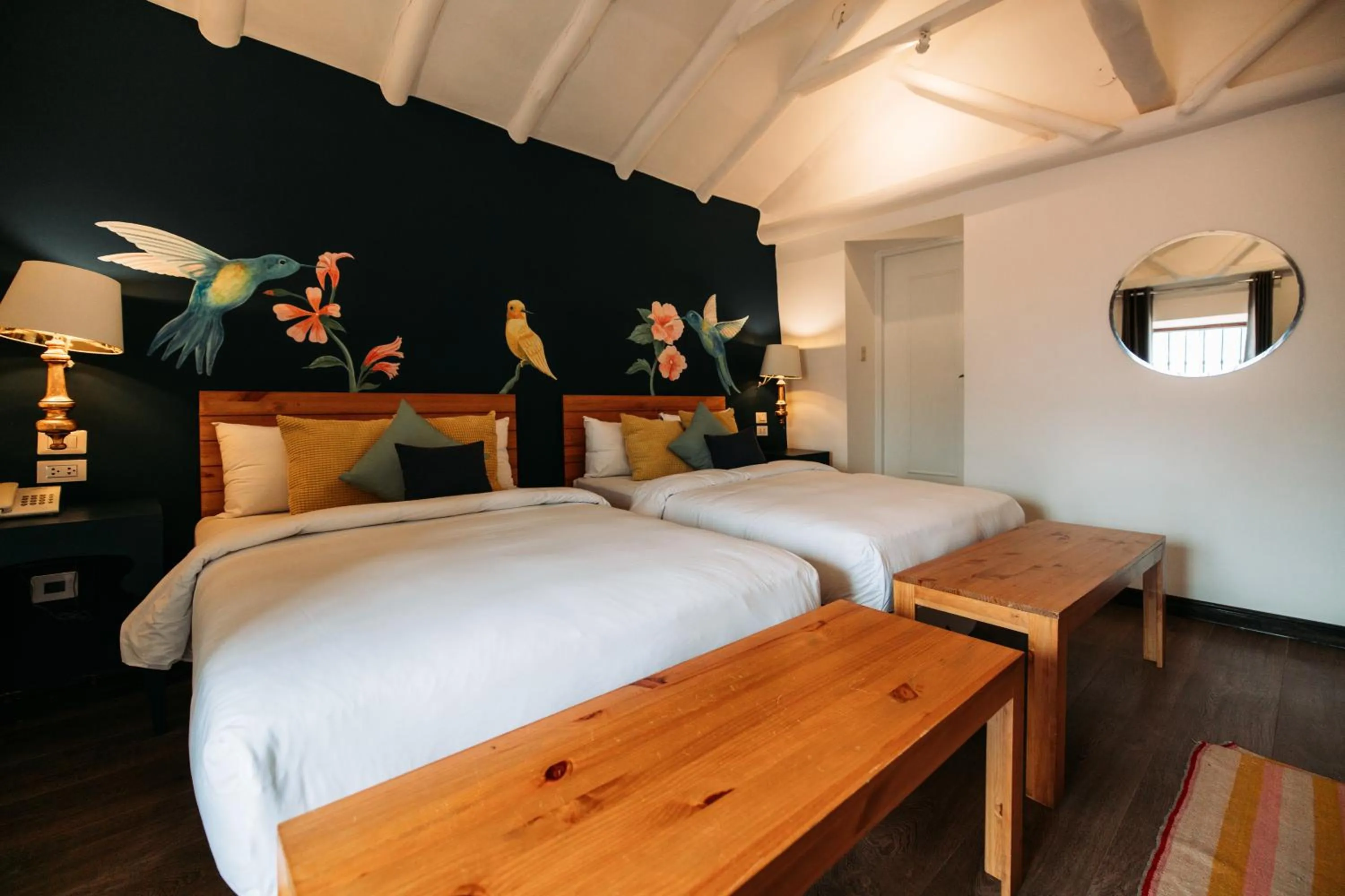 Photo of the whole room, Bed in Tariq Boutique