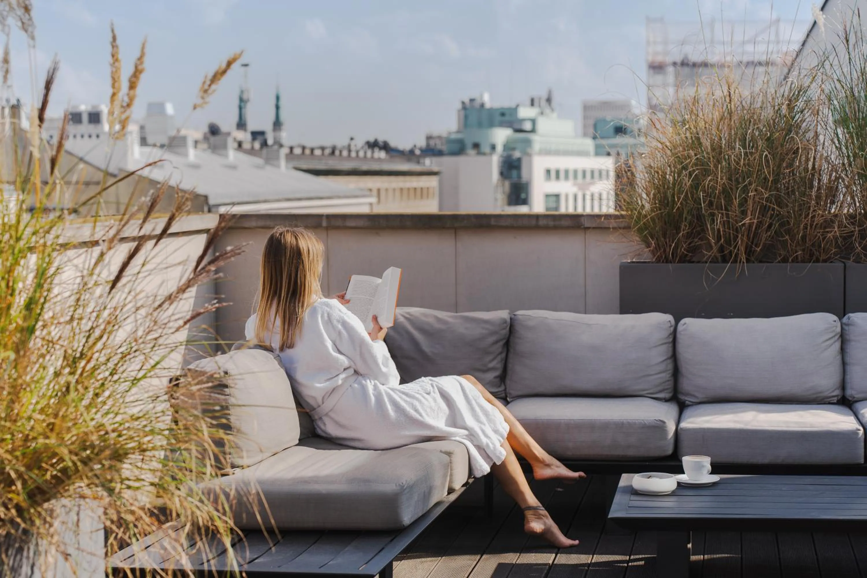 Balcony/Terrace in H15 Boutique Hotel, Warsaw, a Member of Design Hotels