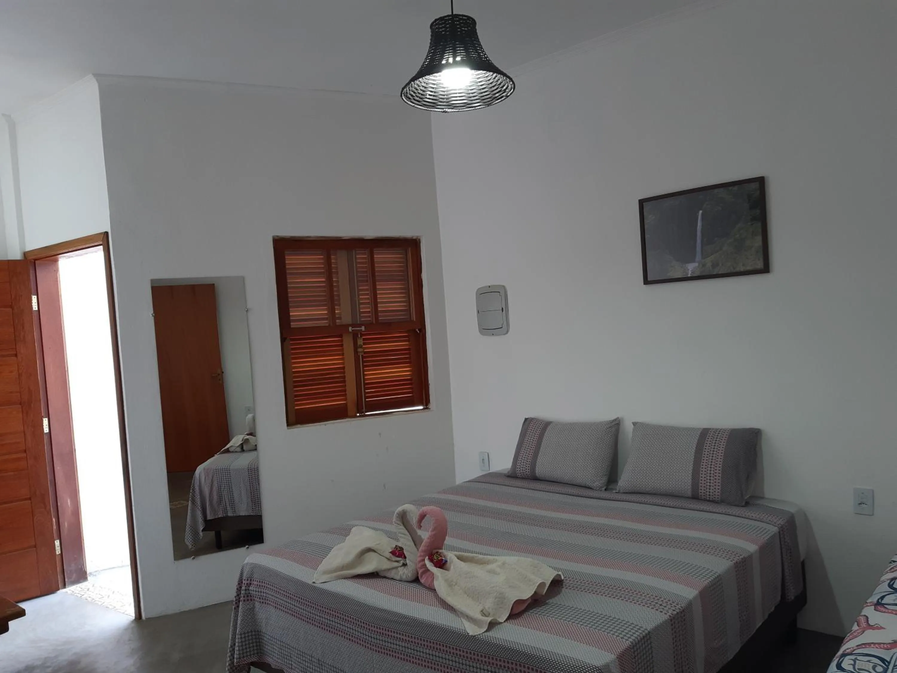 Bed in Pousada Sempre Viva