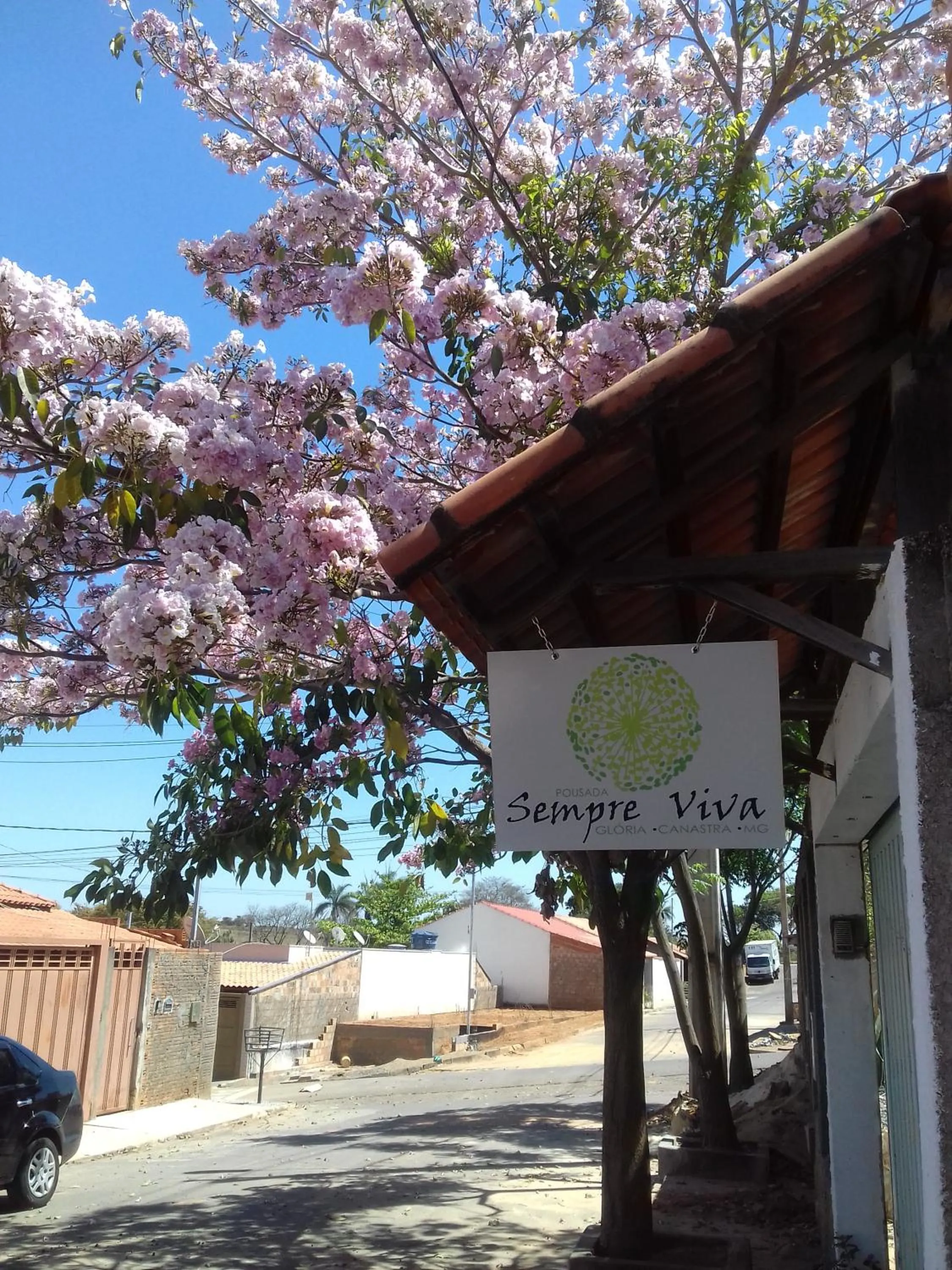 Facade/entrance in Pousada Sempre Viva