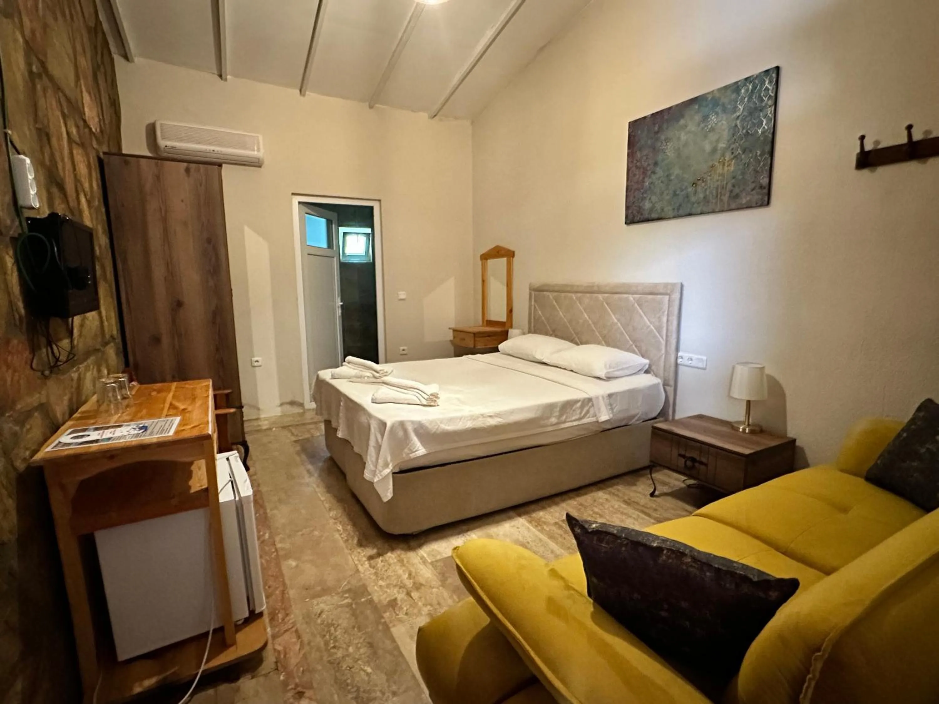 Bed in Bahaus Resort