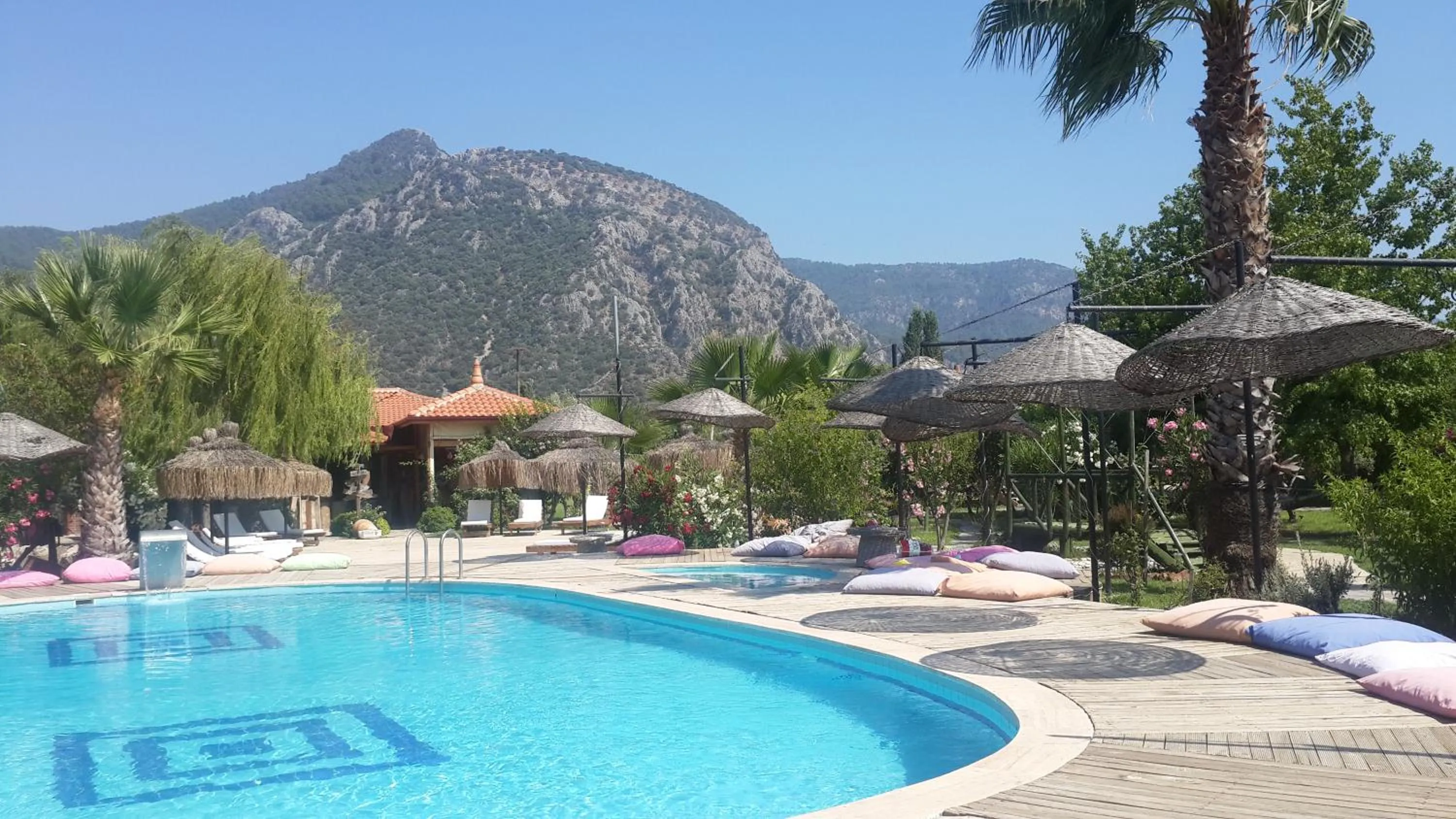 Garden view in Bahaus Resort