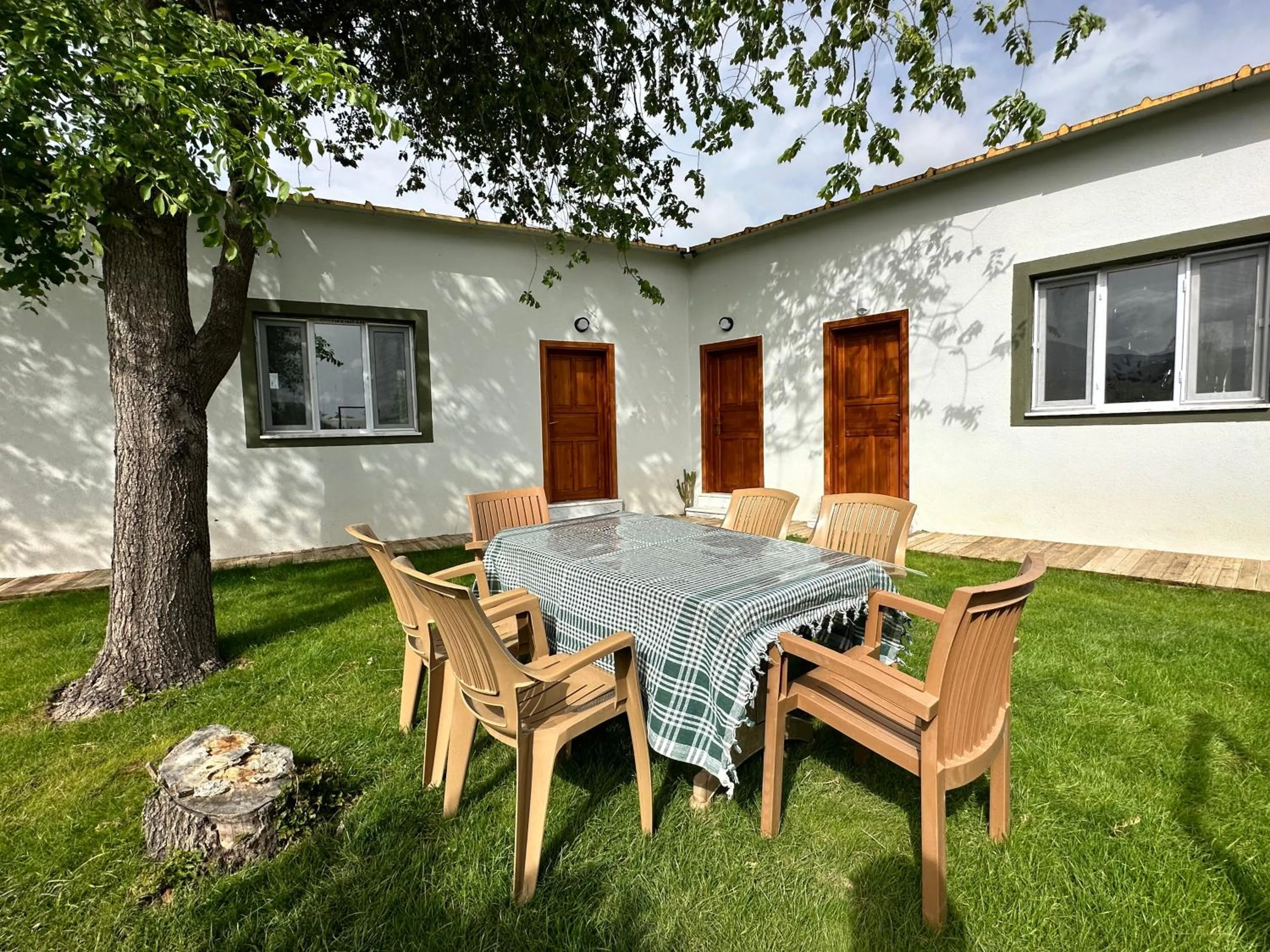 Patio in Bahaus Resort