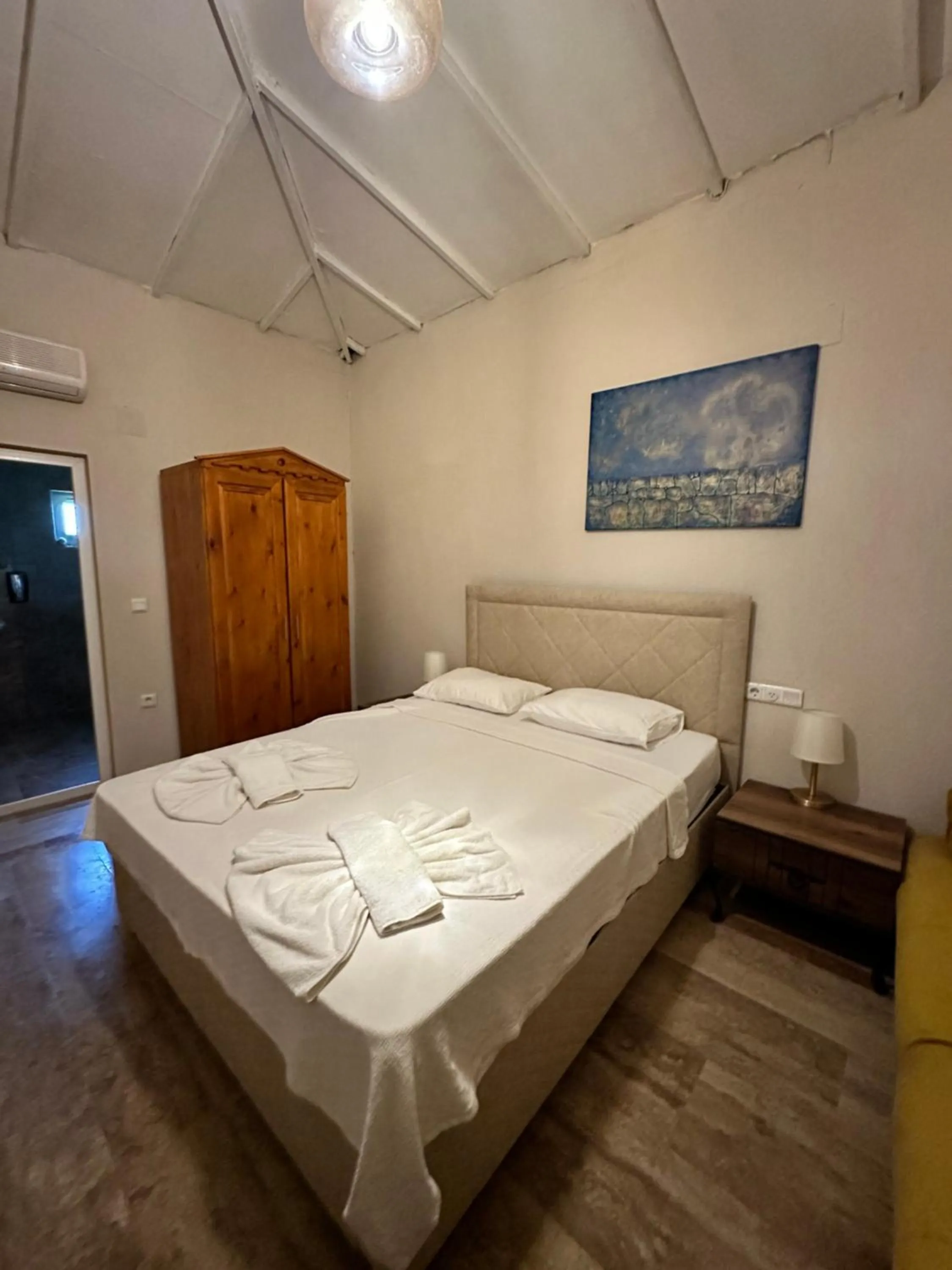 Bed in Bahaus Resort