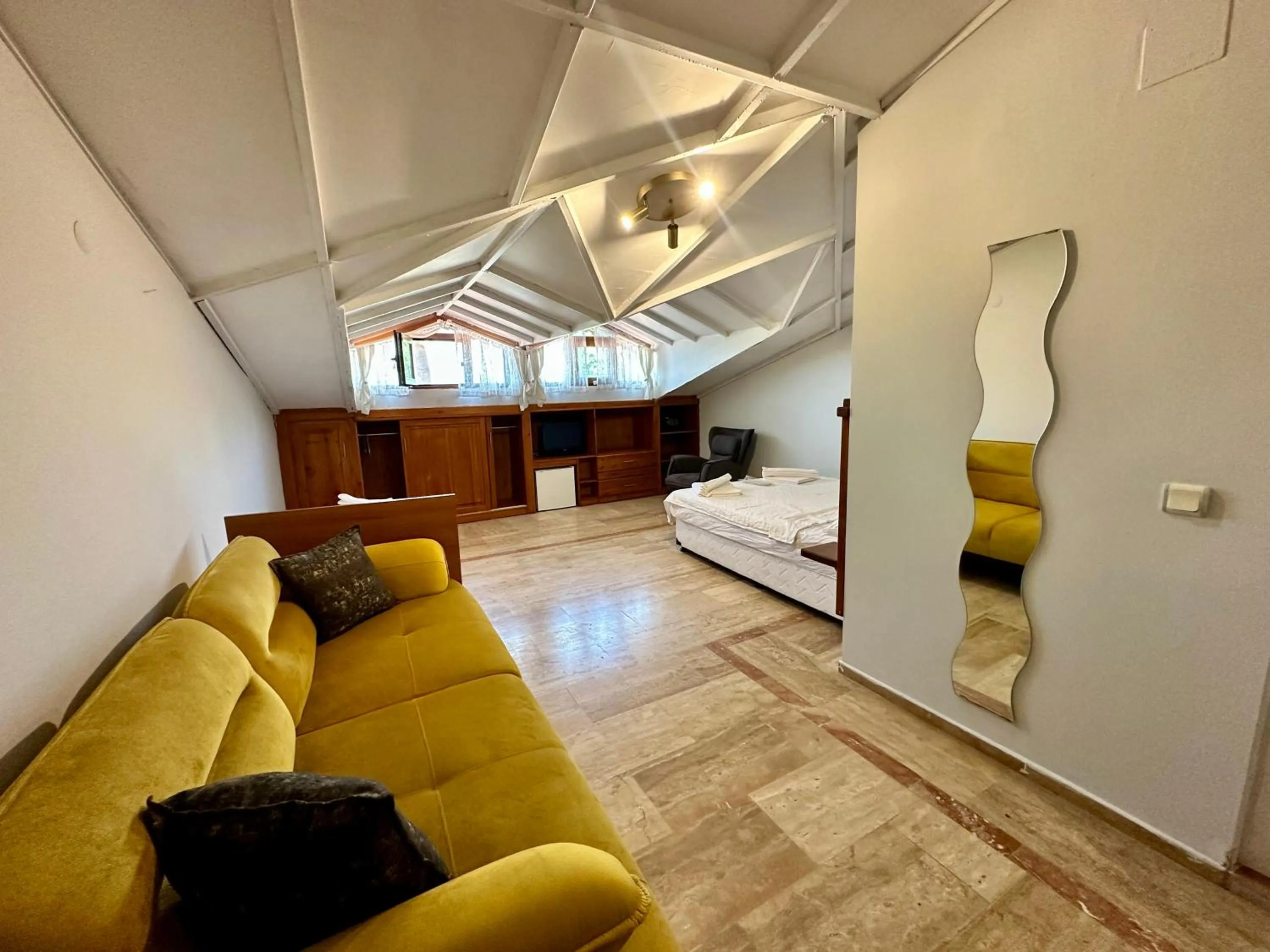 Seating area in Bahaus Resort