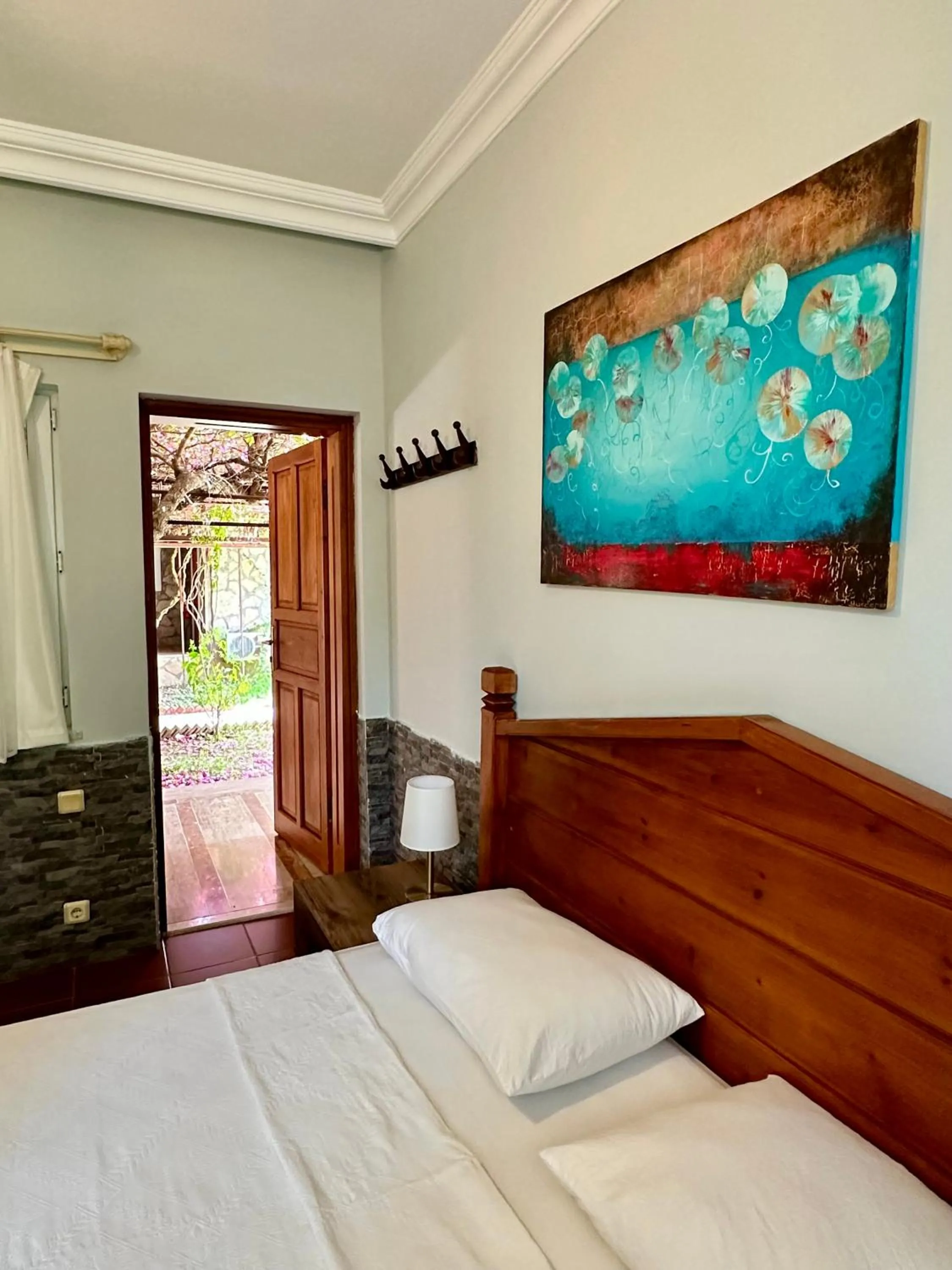 Bed in Bahaus Resort