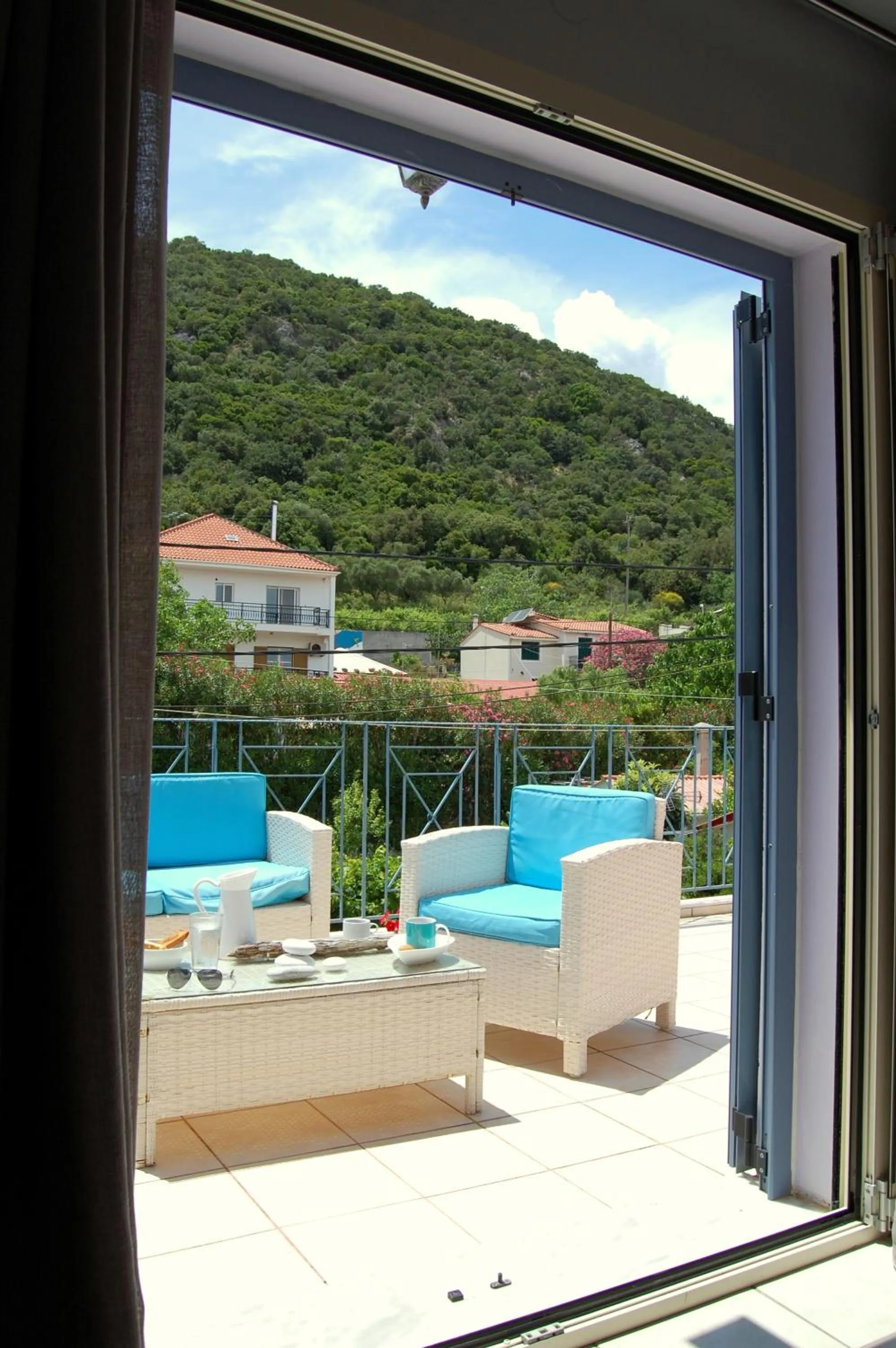 Balcony/Terrace in Alkyoni Apartments & Studios