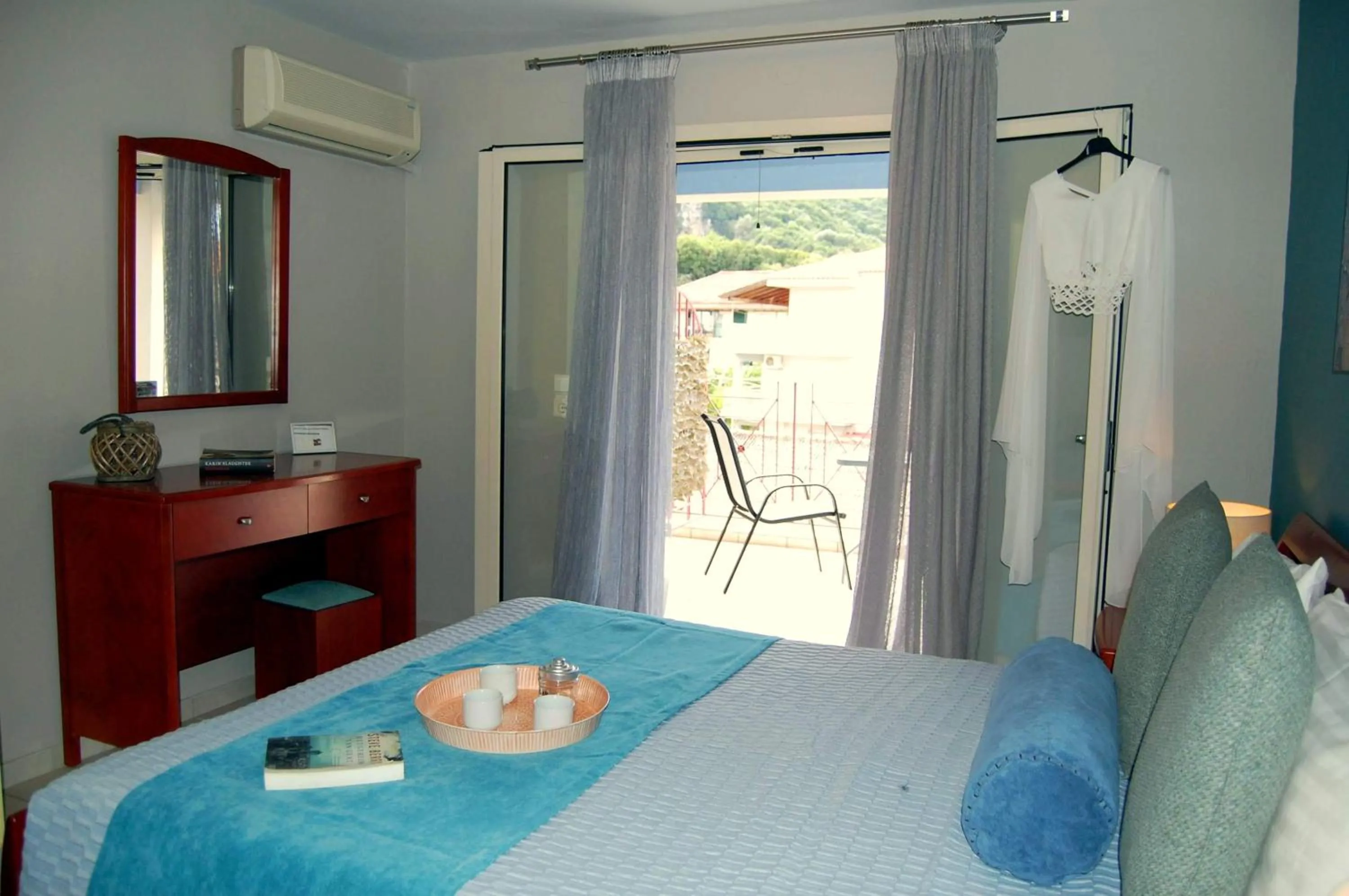 Bedroom in Alkyoni Apartments & Studios