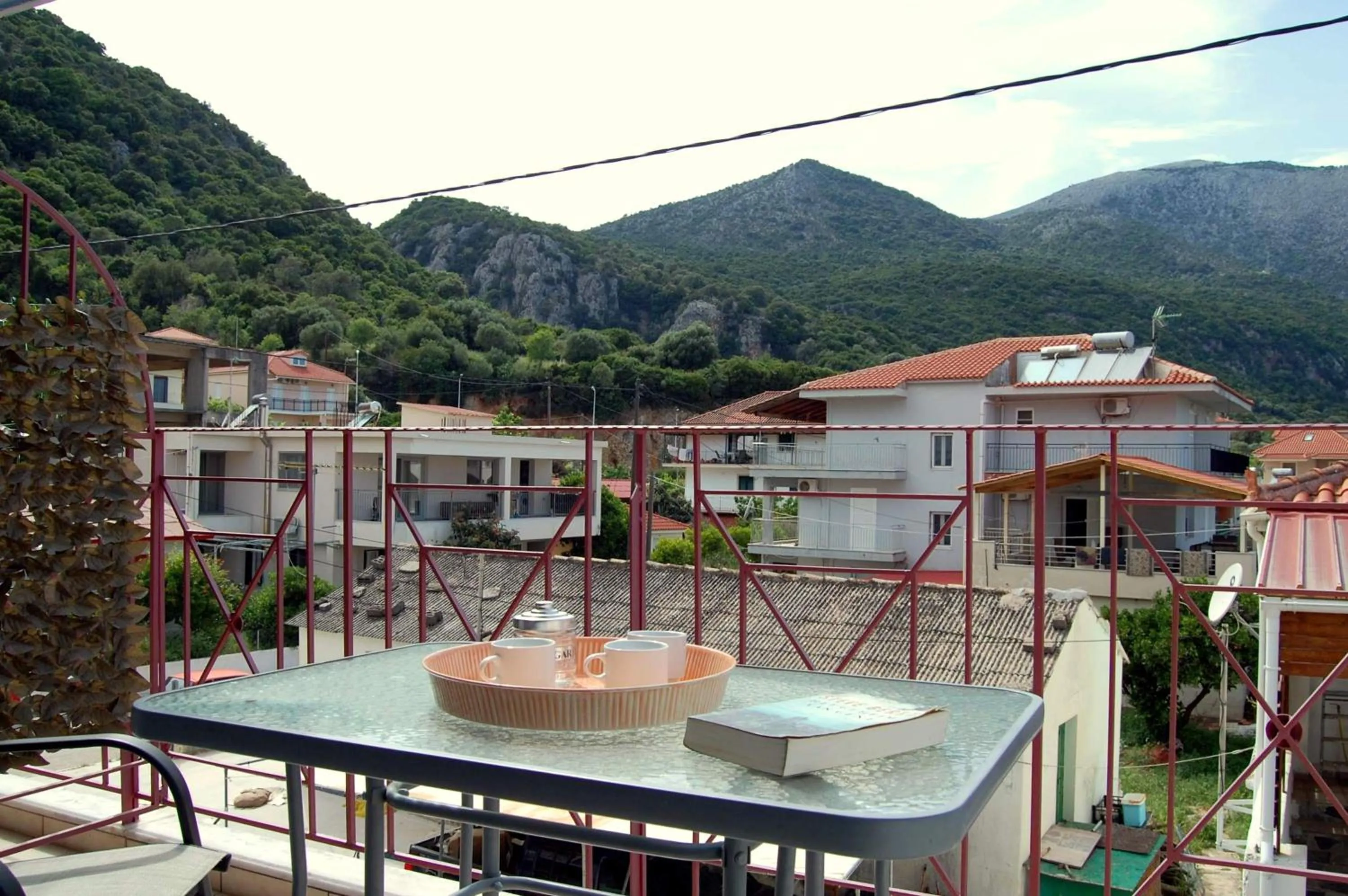 Balcony/Terrace in Alkyoni Apartments & Studios
