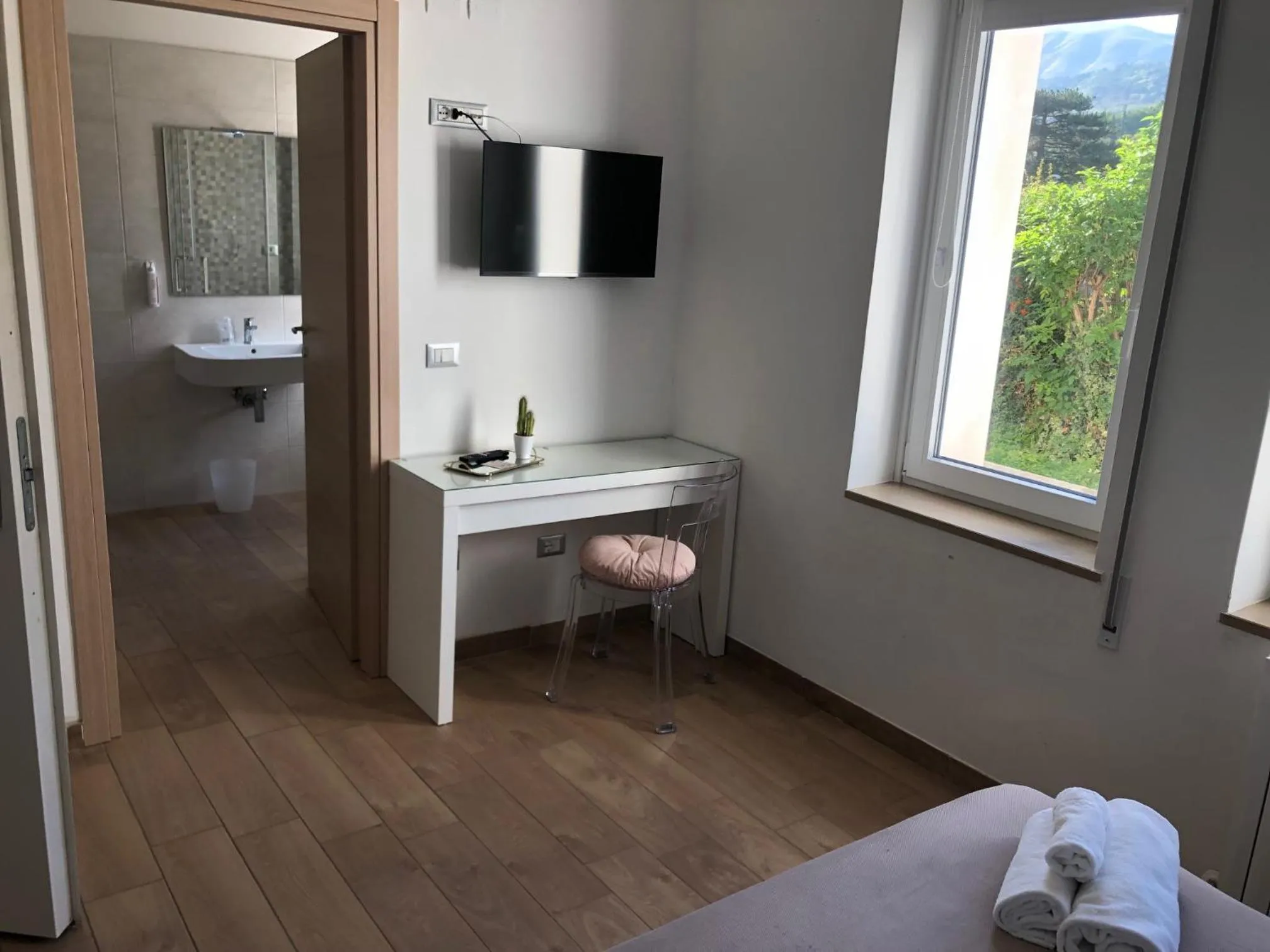 Bed in Hotel Porta Rivera