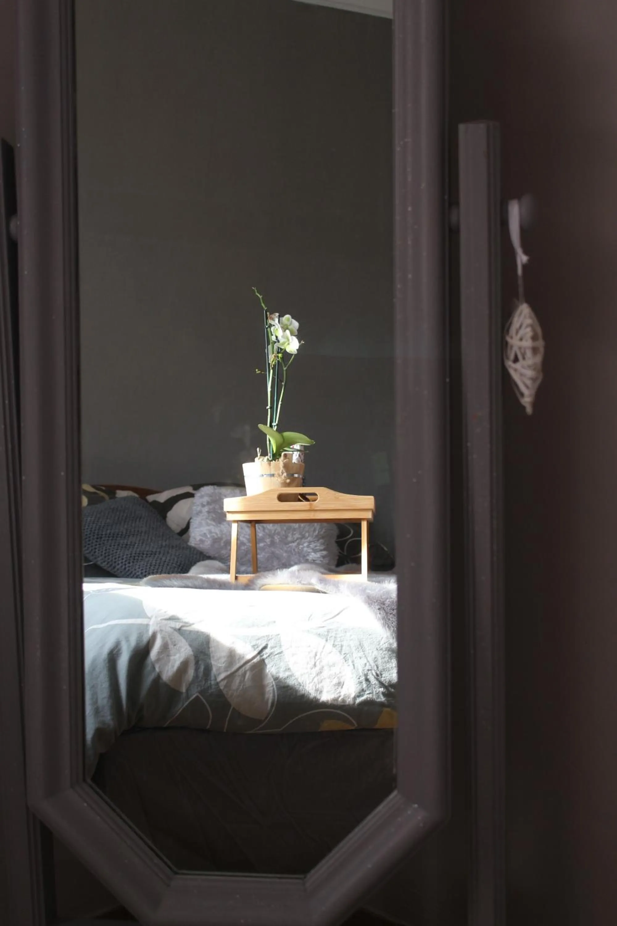 Bed in Chambre d'hôtes L'intemporelle