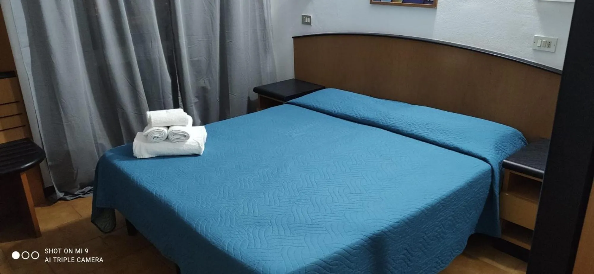 Bed in Hotel Orlov Rimini