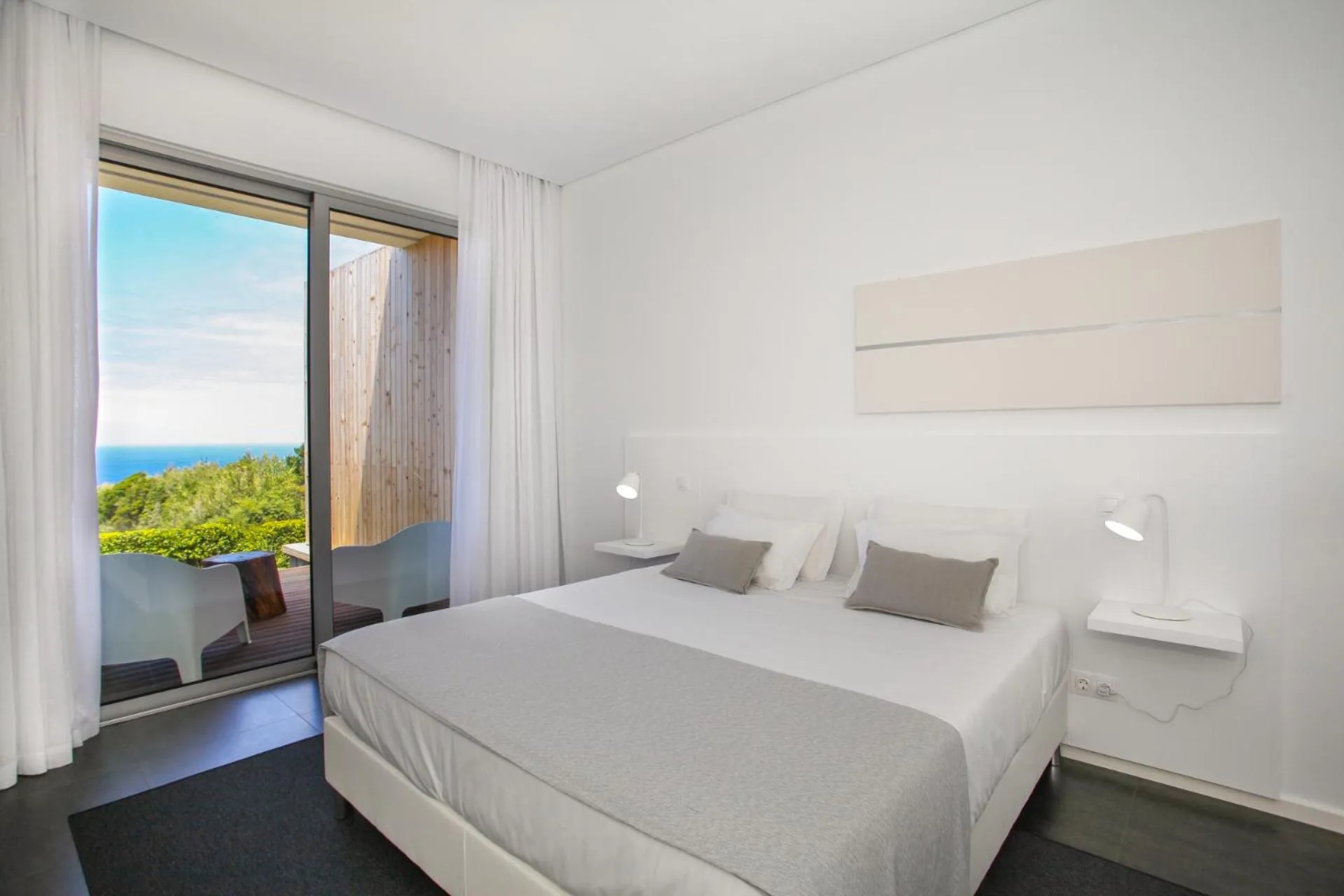 Bedroom, Bed in Mosteiros Place