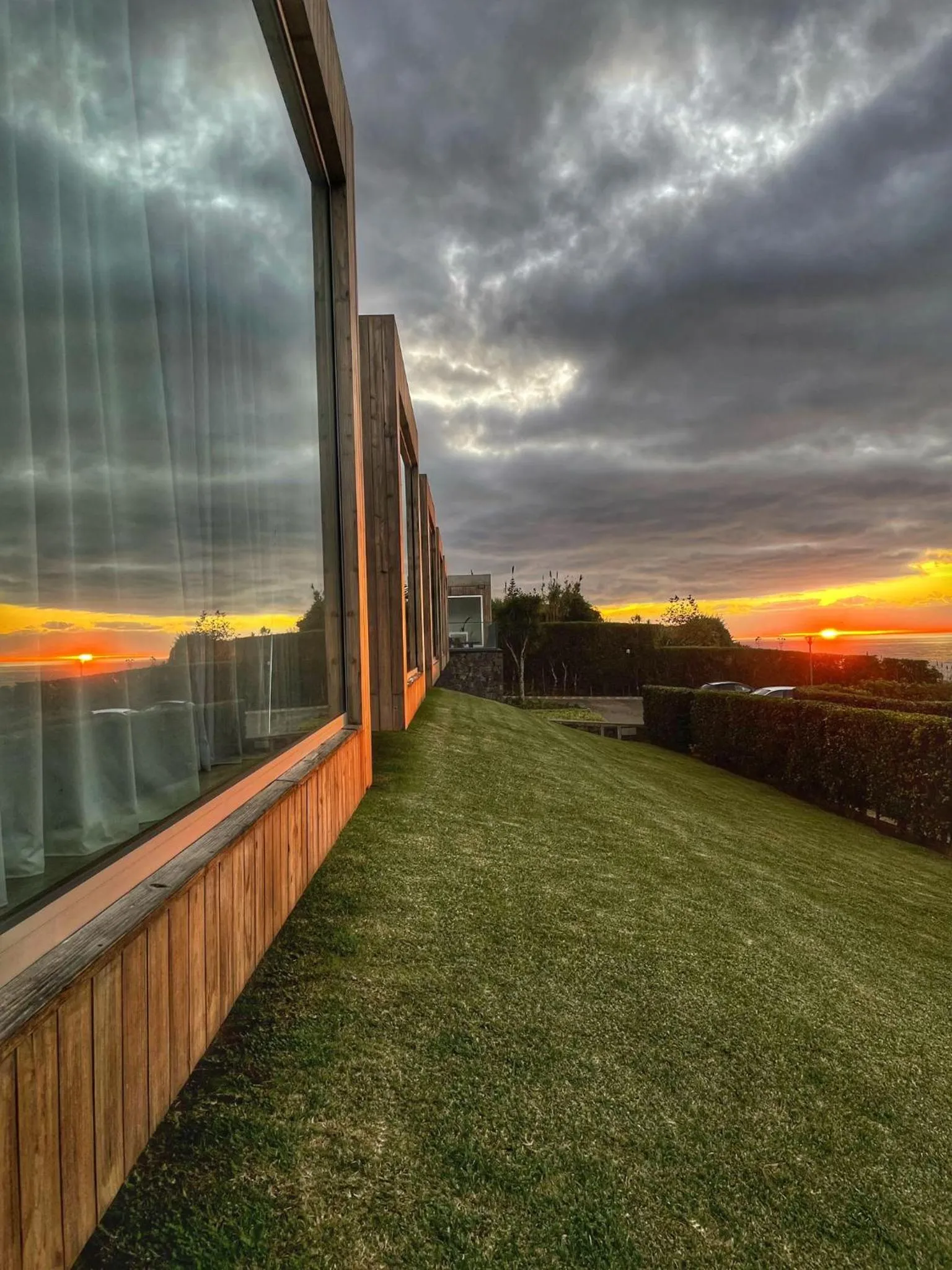 Sunset in Mosteiros Place