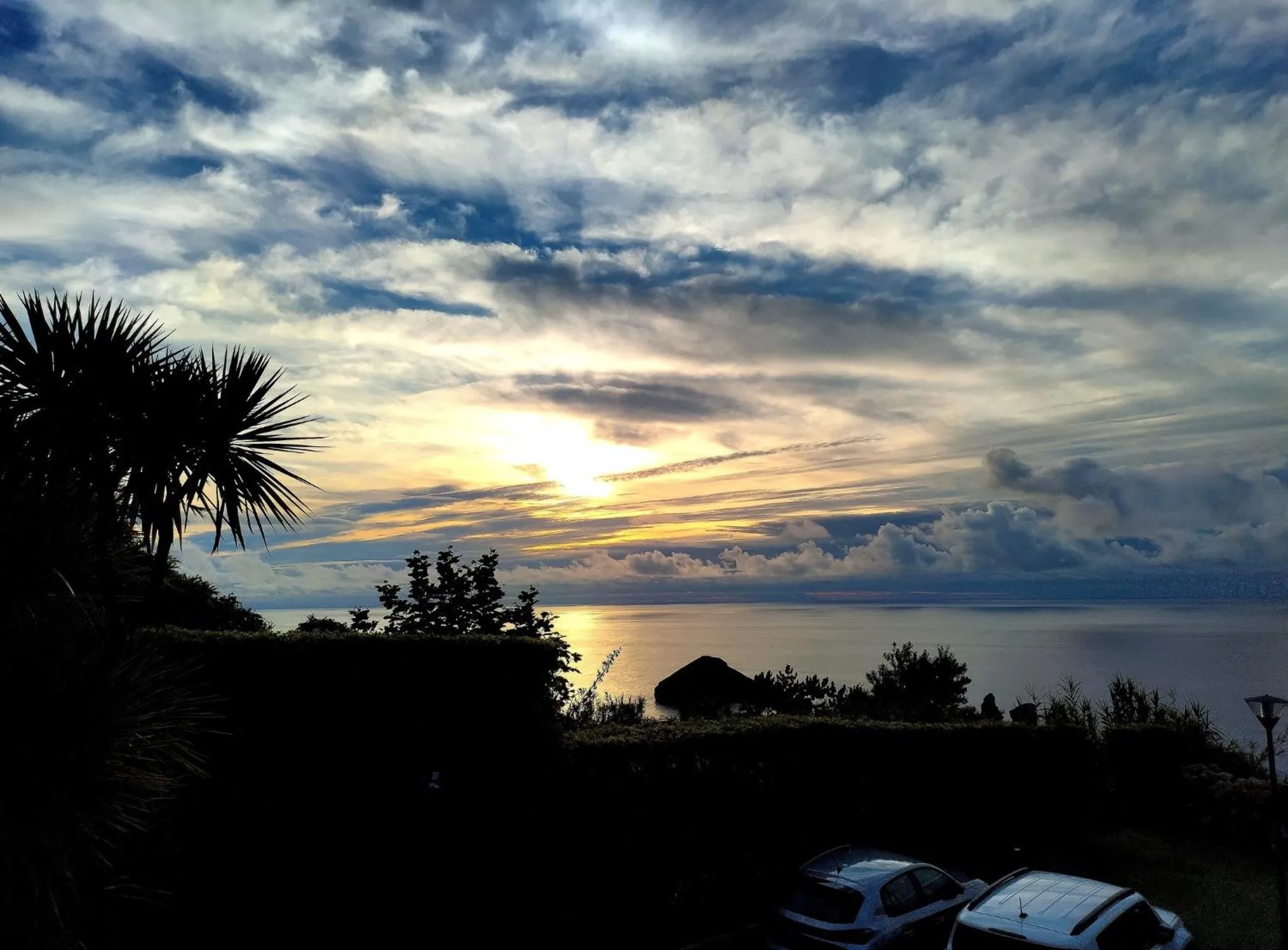 Sunset in Mosteiros Place