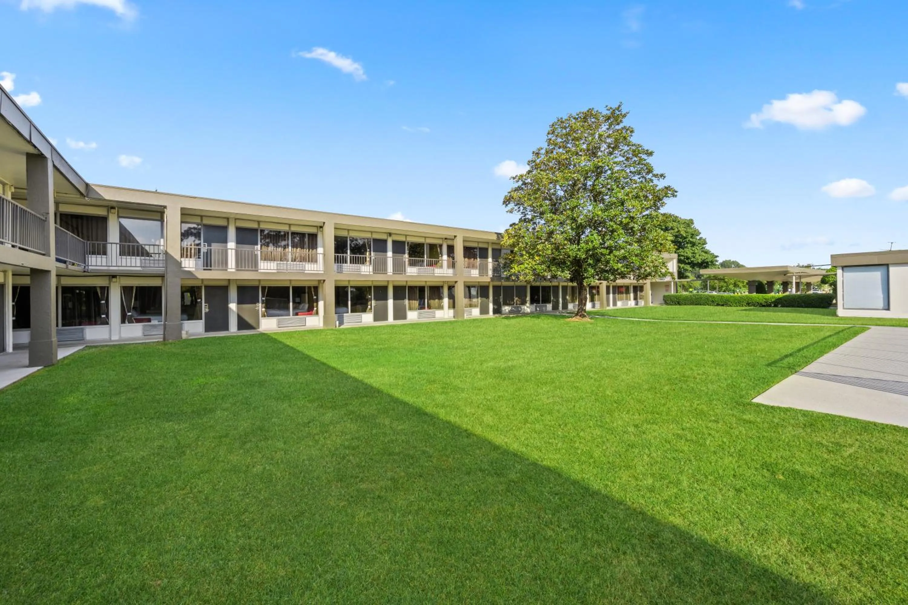 Property building in Americas Best Value Inn - Wilson