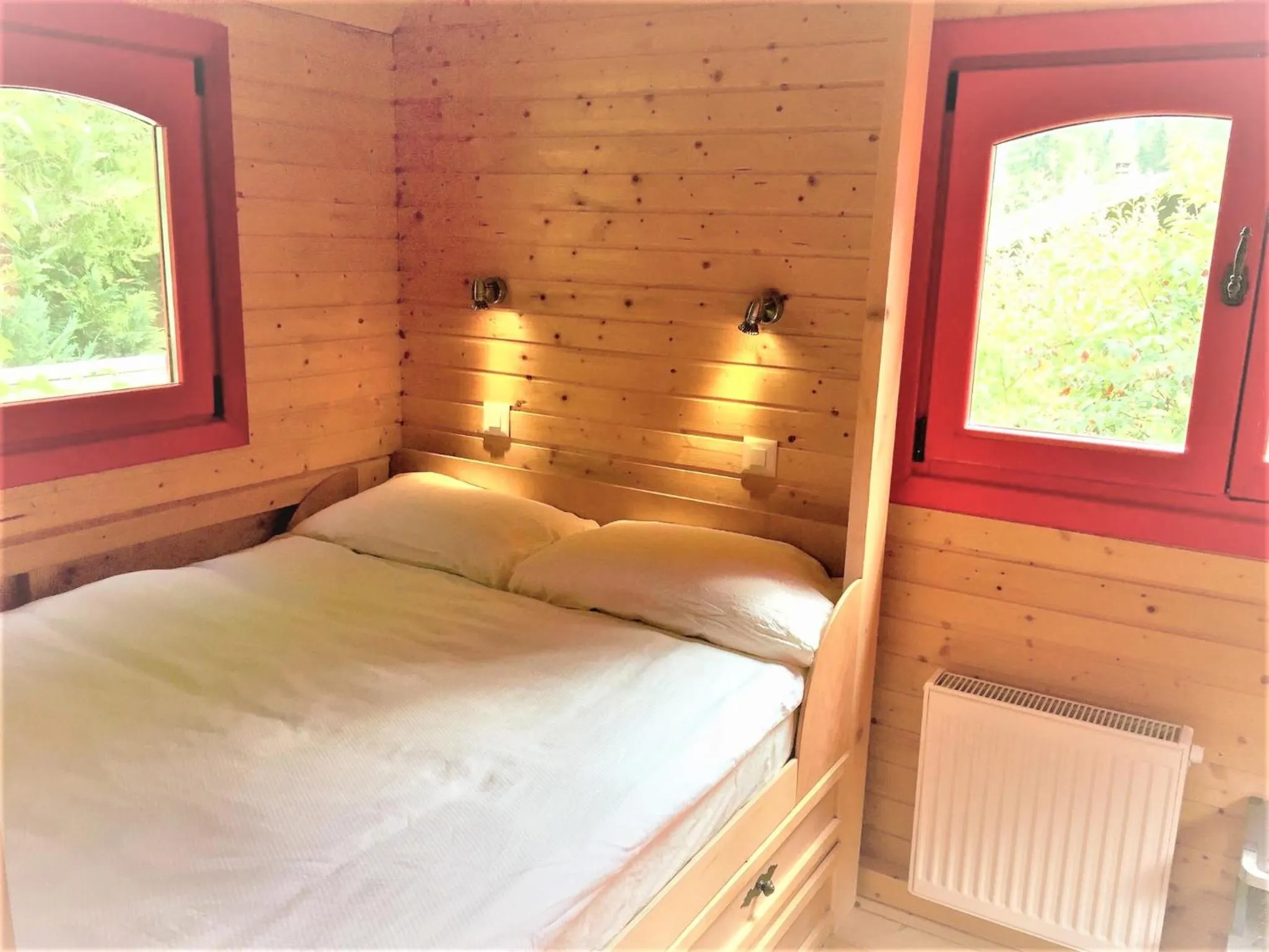 Bed in Guest House du Grand Paradis - On Piste