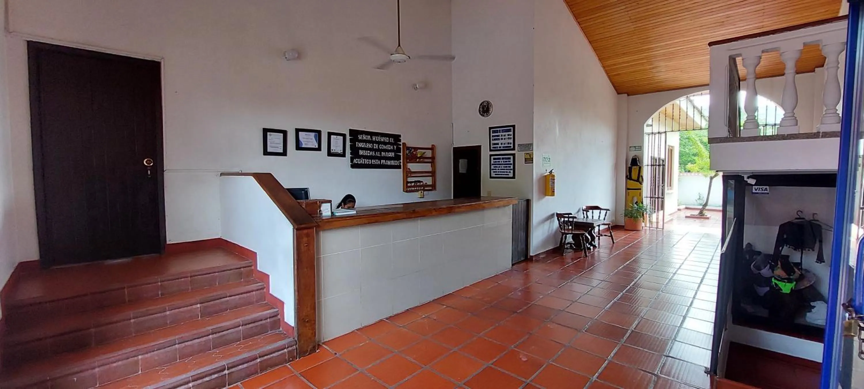 Lobby or reception in Hotel y Parque Acuatico Agua Sol Alegria