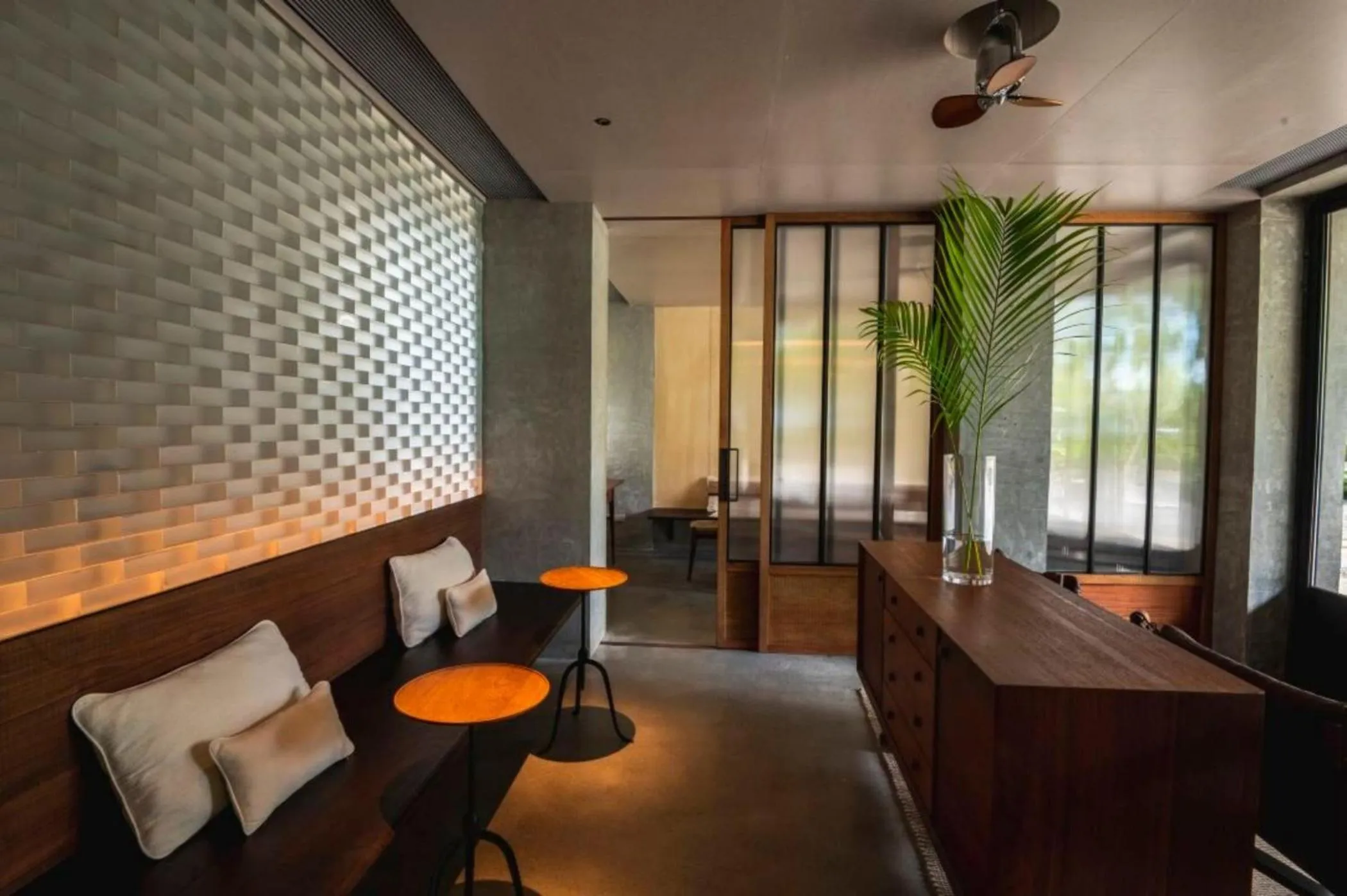 Seating area in Anyu Hotel Sanya