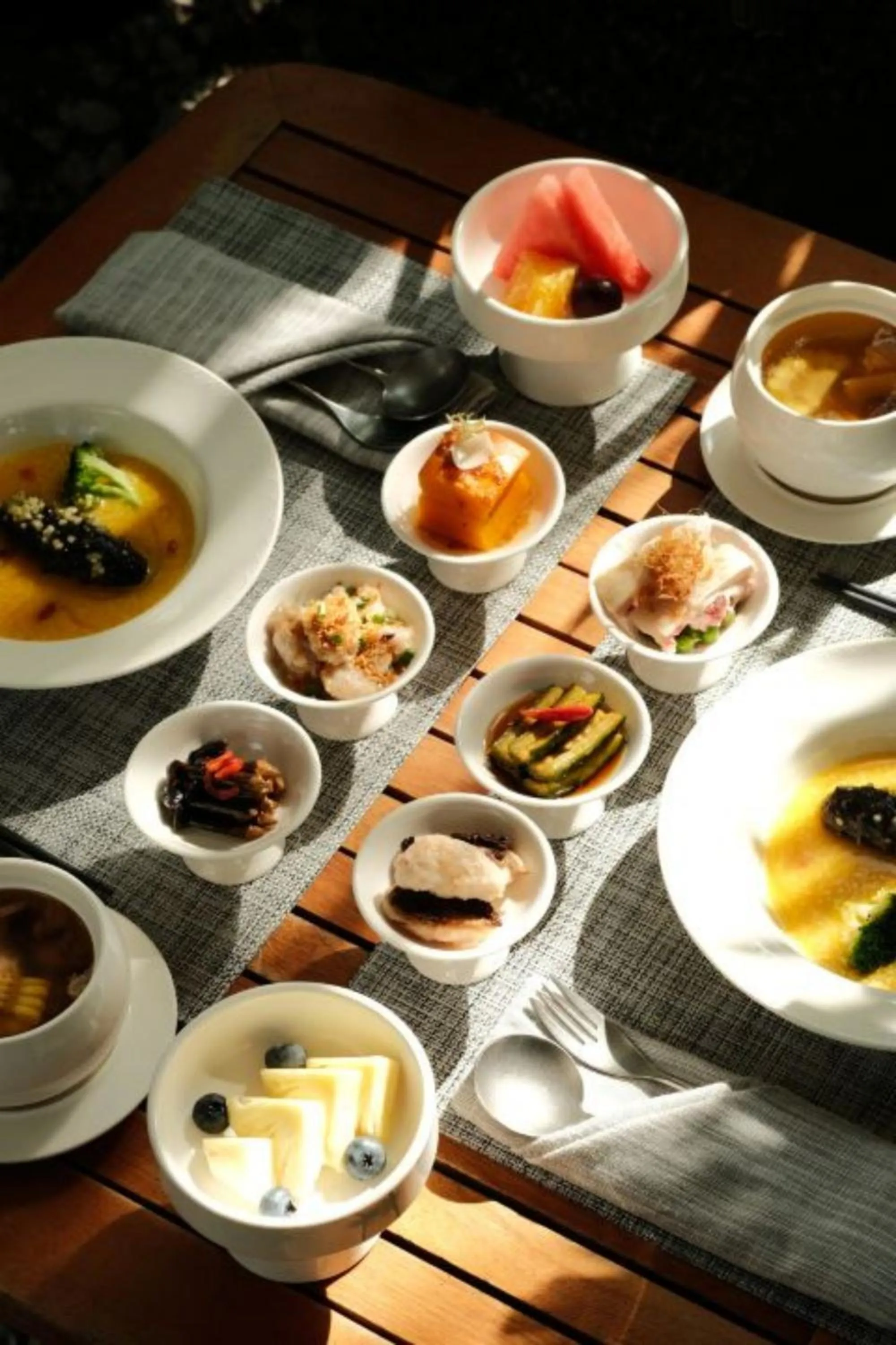 Breakfast in Anyu Hotel Sanya