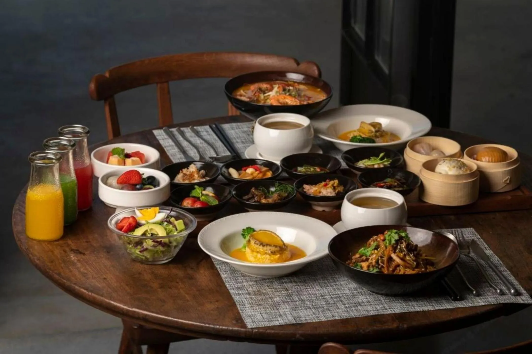 Breakfast in Anyu Hotel Sanya