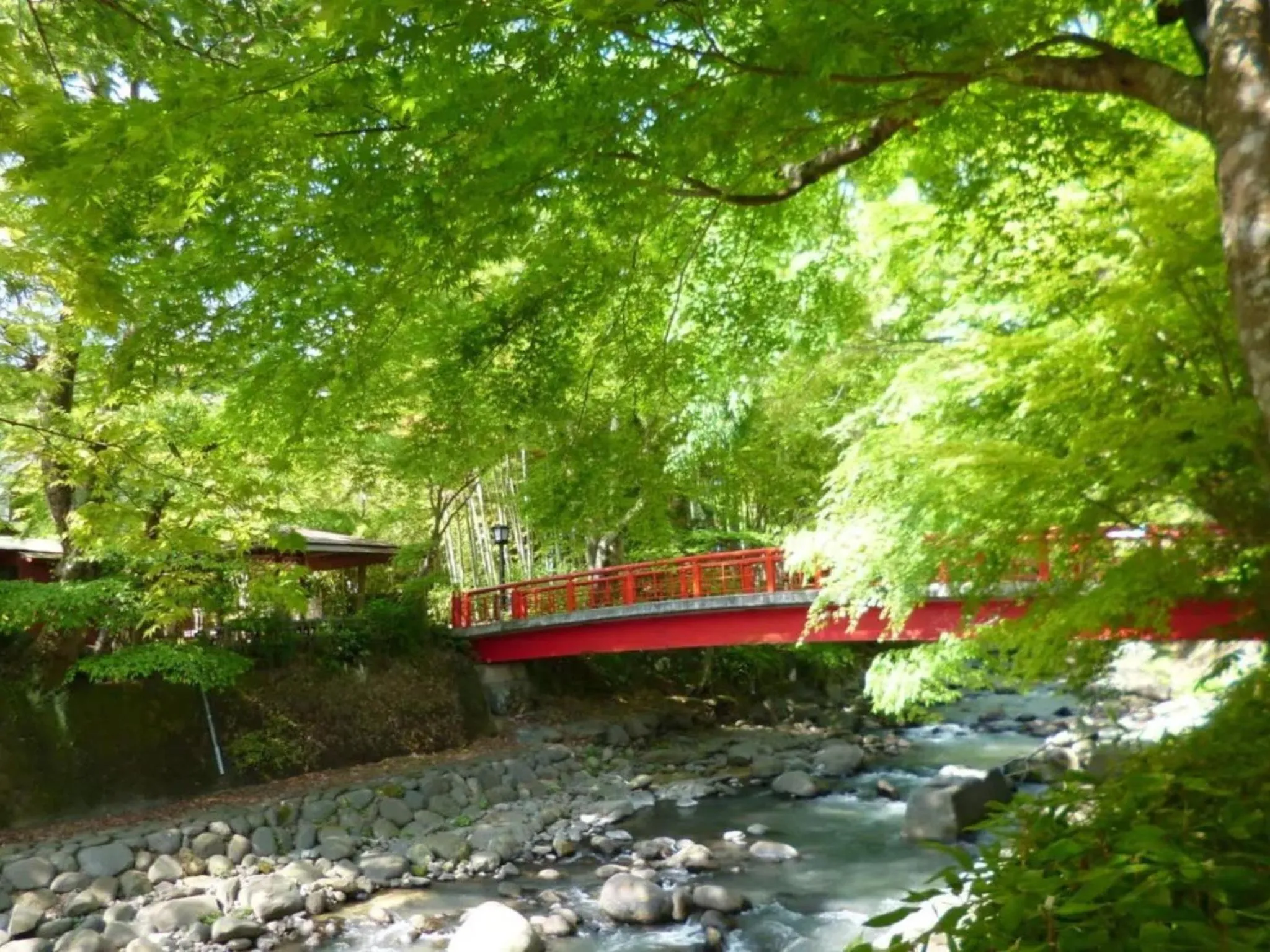 Nearby landmark in Onsen Yado Mizuguchi