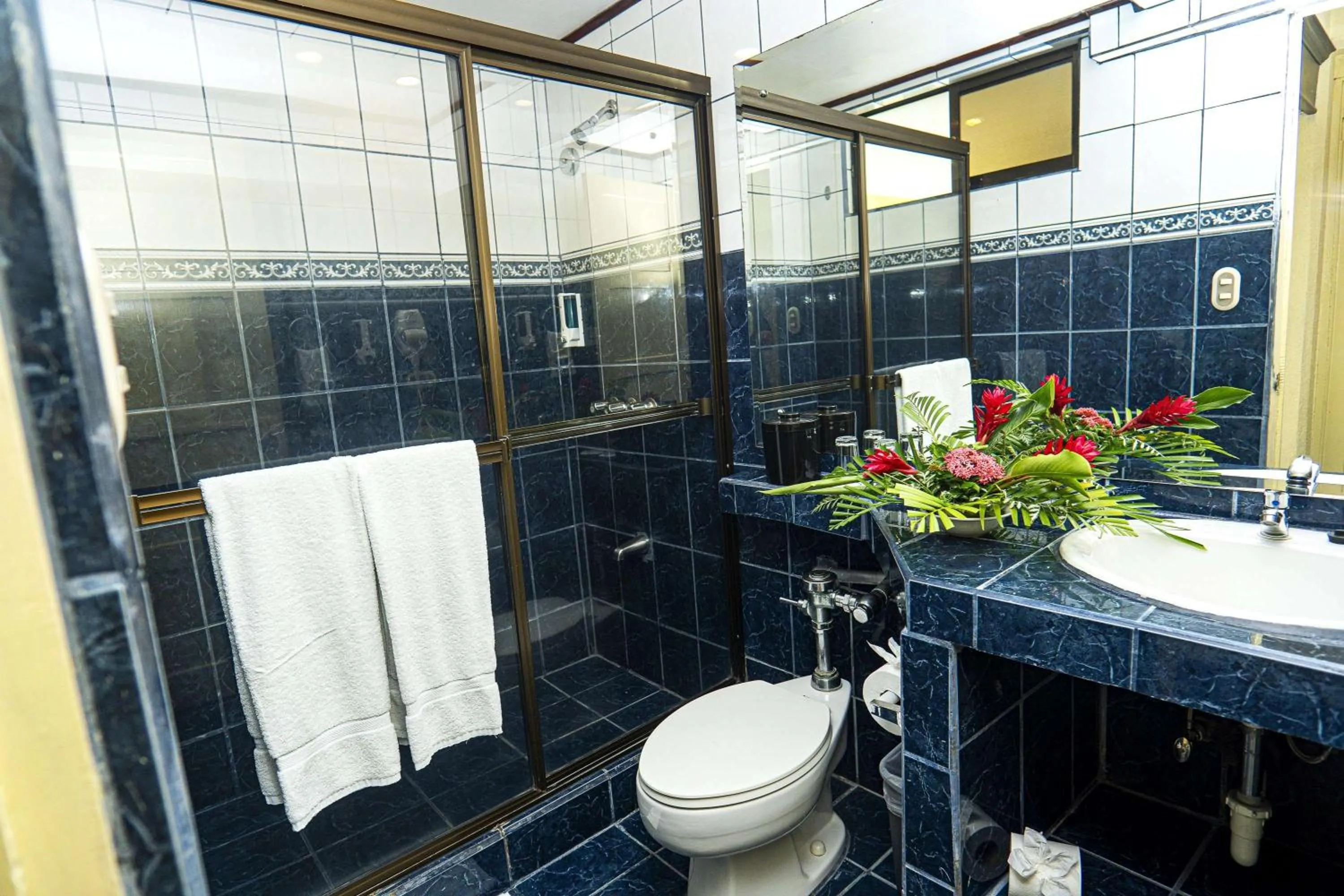 Shower in Best Western Hotel & Casino Kamuk