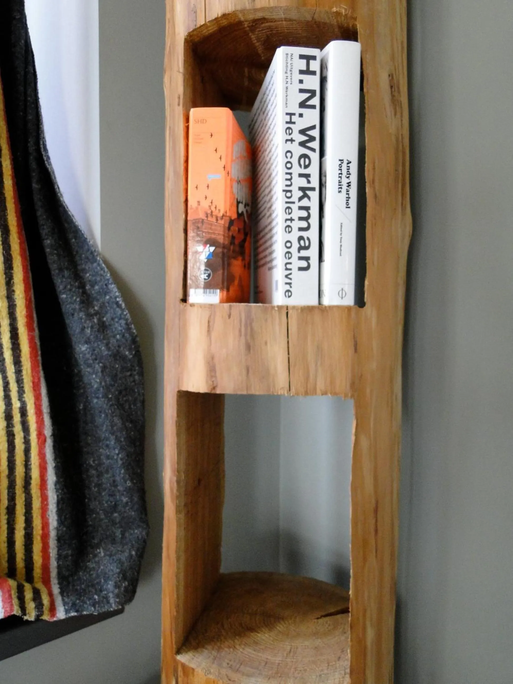 Decorative detail in LABnul50 self check-in hotel Groningen