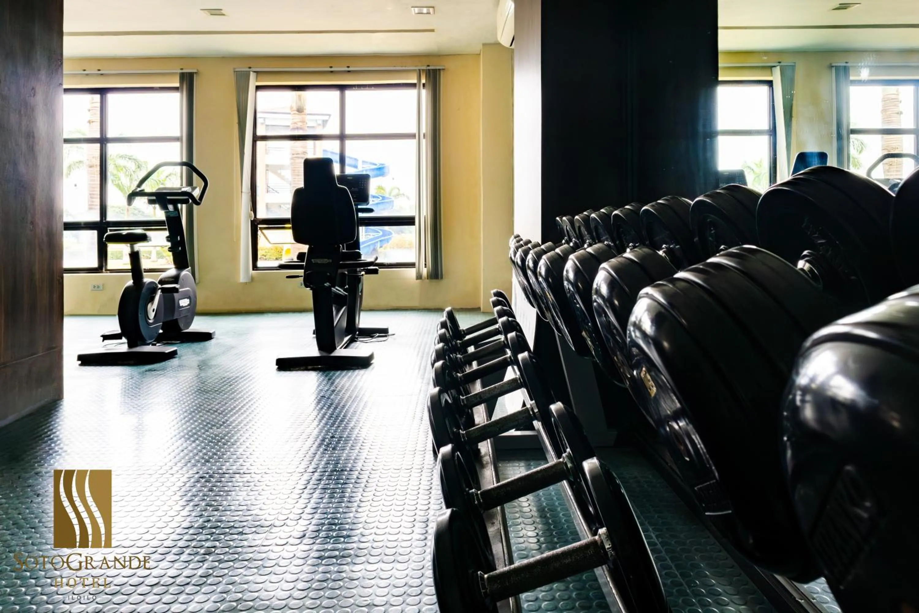 Fitness centre/facilities in Sotogrande Iloilo Hotel