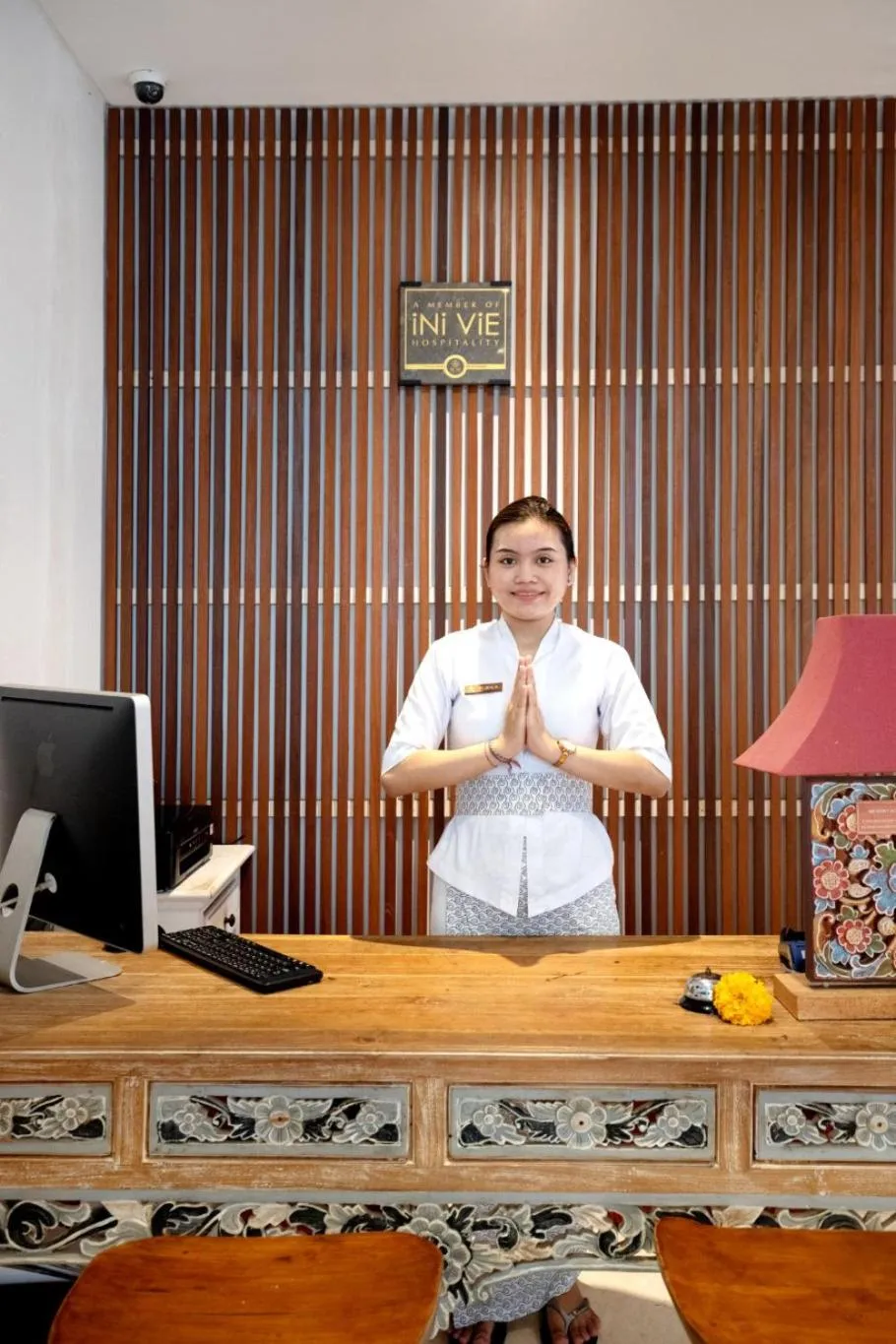 Lobby or reception in The Jimbaran Villa by Ini Vie Hospitality