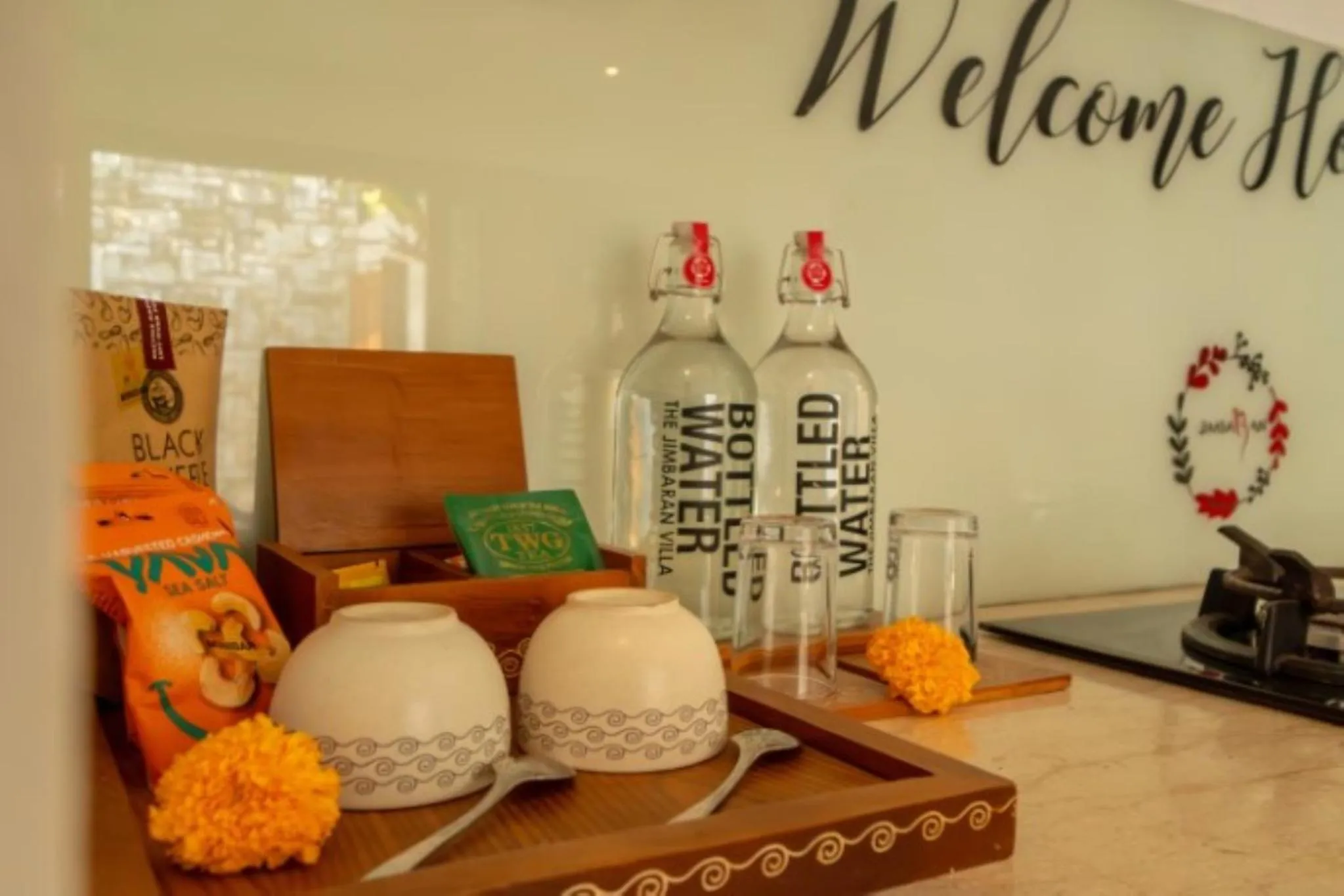 Living room in The Jimbaran Villa by Ini Vie Hospitality