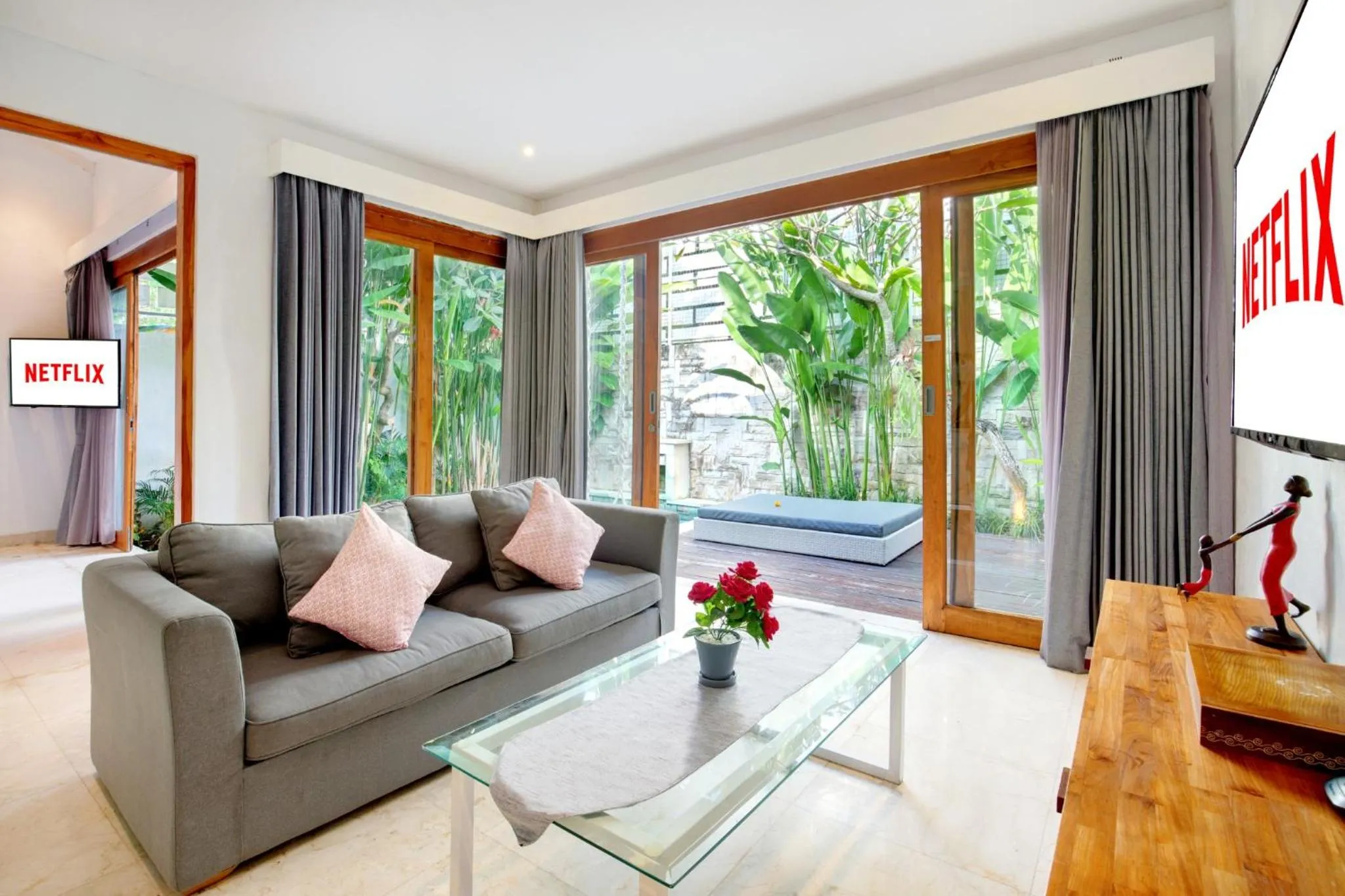 Living room in The Jimbaran Villa by Ini Vie Hospitality