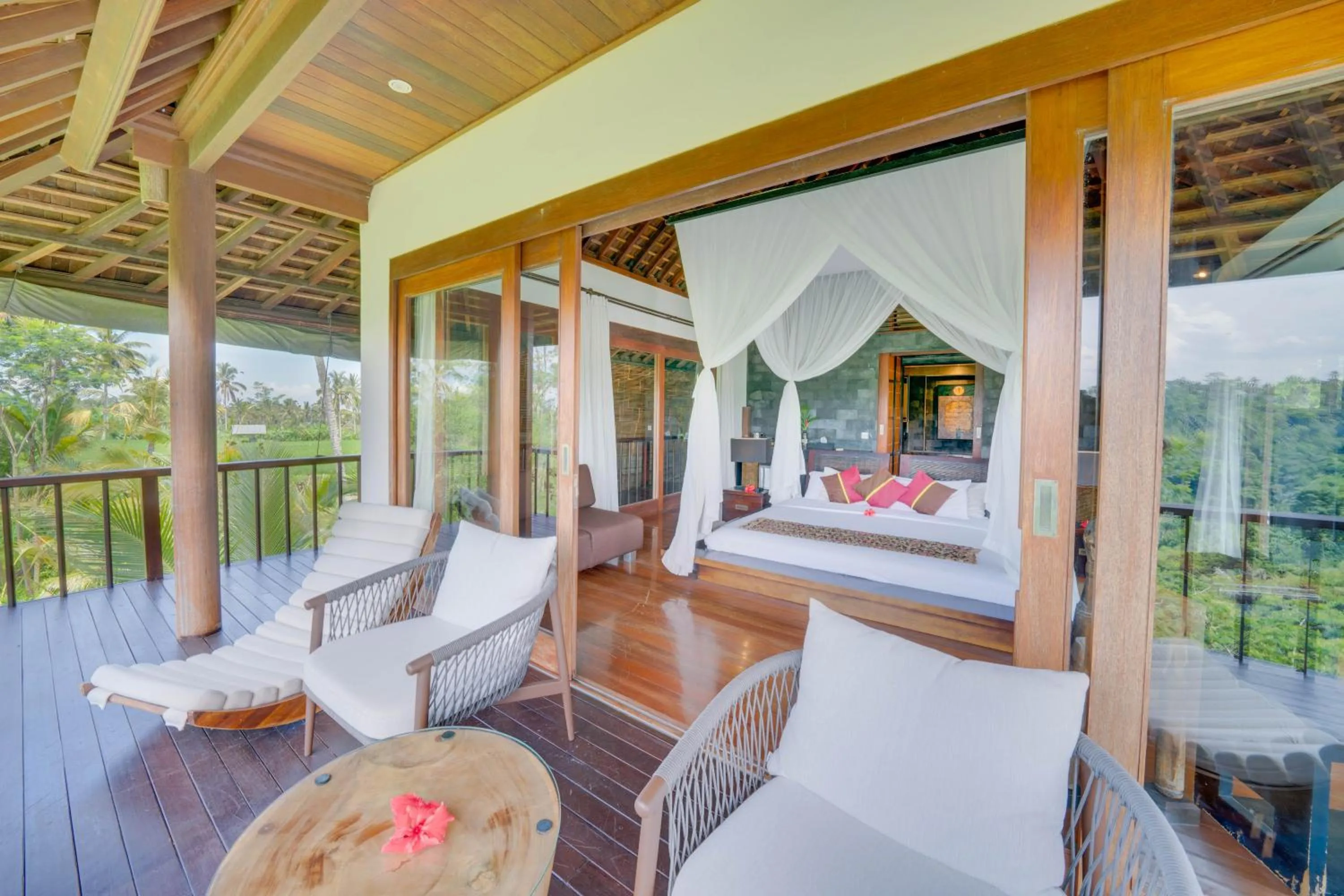 Balcony/Terrace in Awan Putih Resort