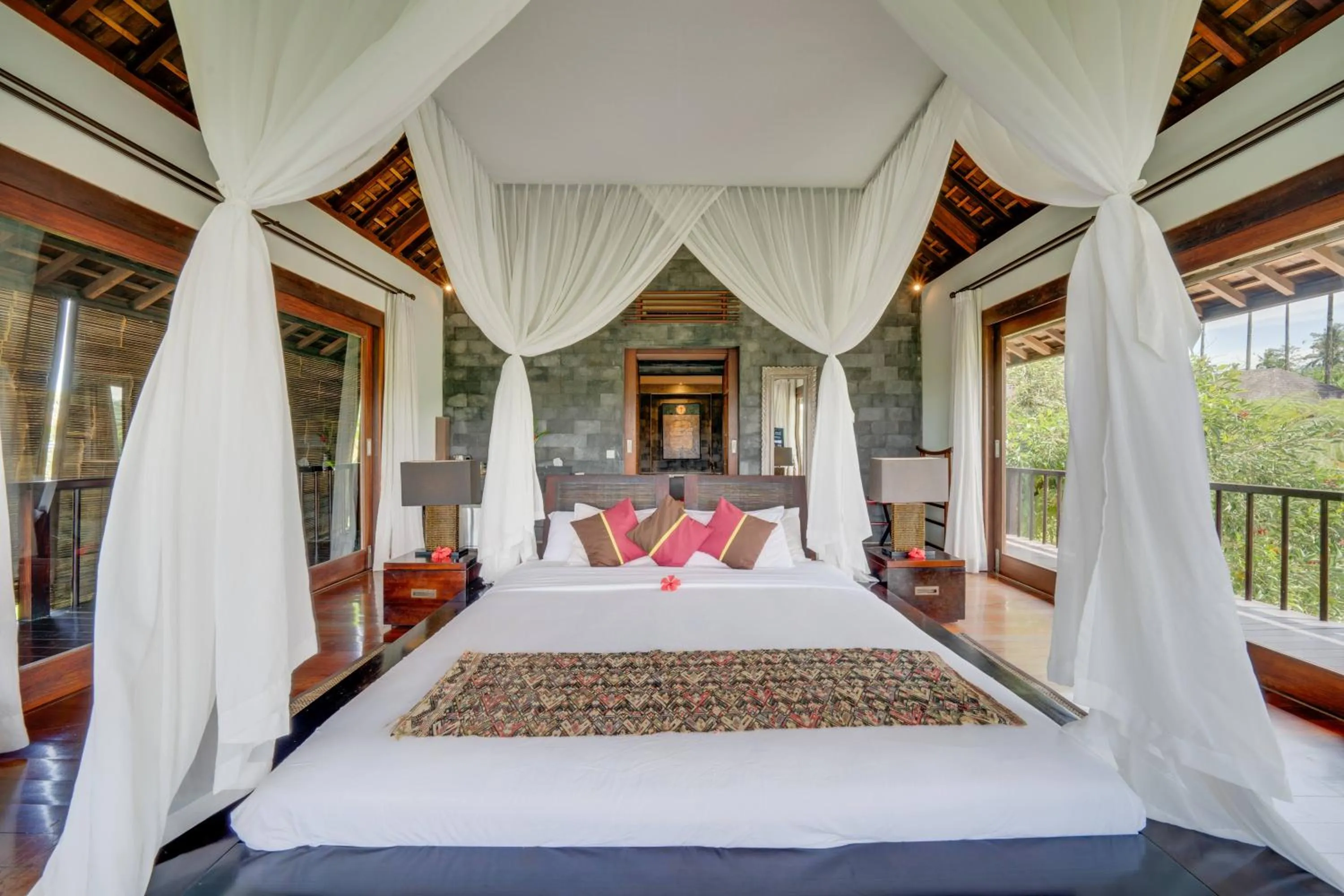 Bed in Awan Putih Resort