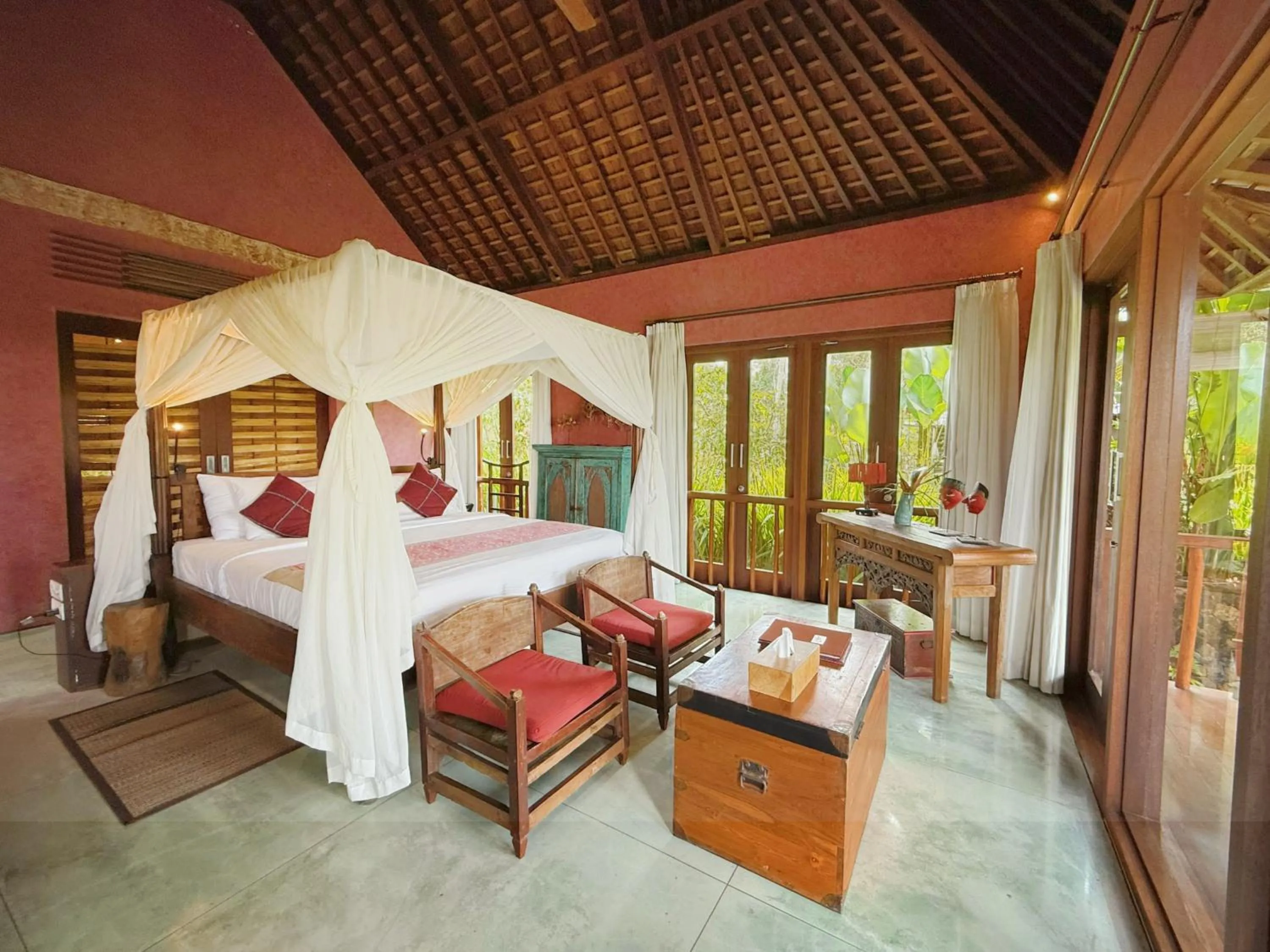 Bed in Awan Putih Resort
