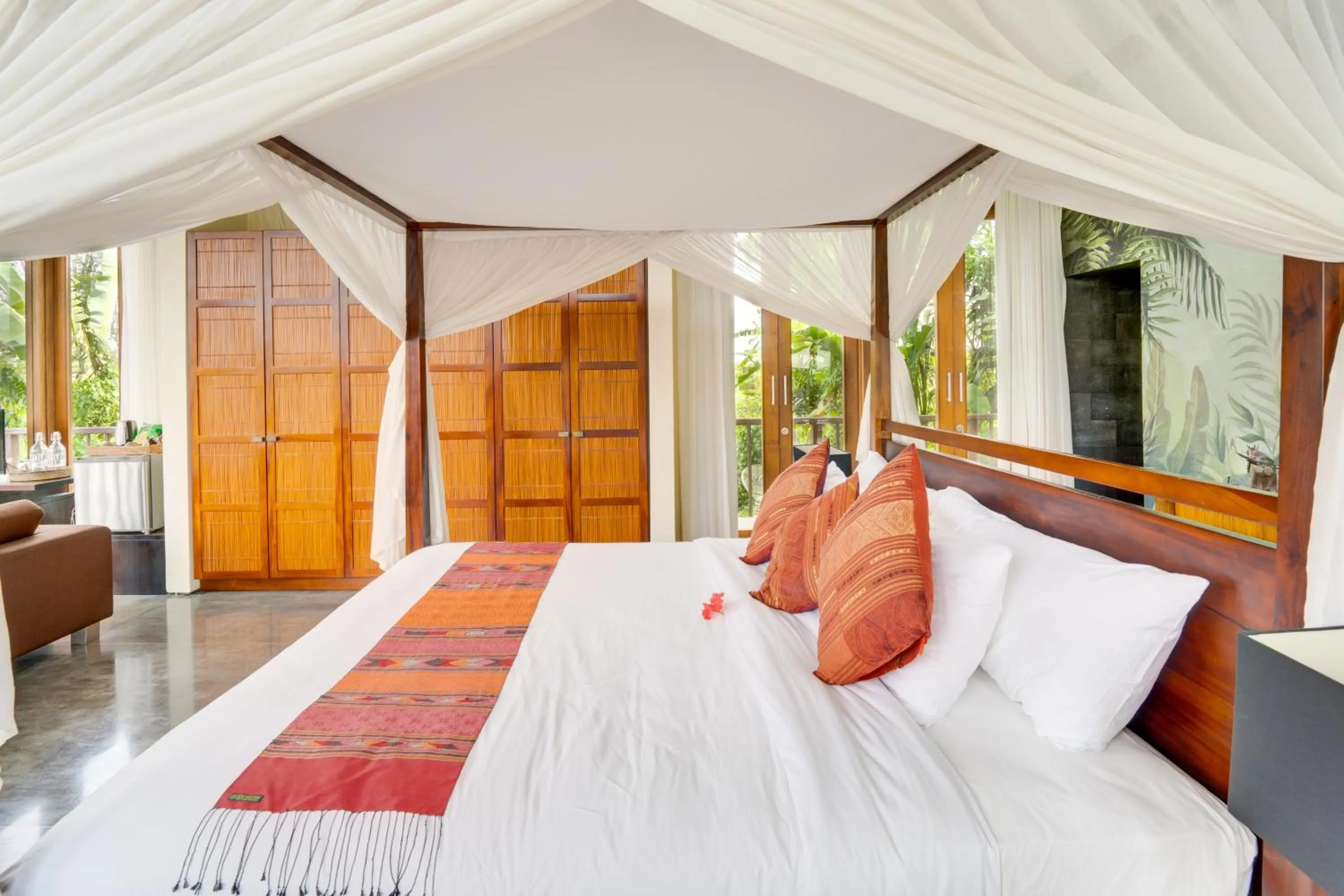 Bed in Awan Putih Resort