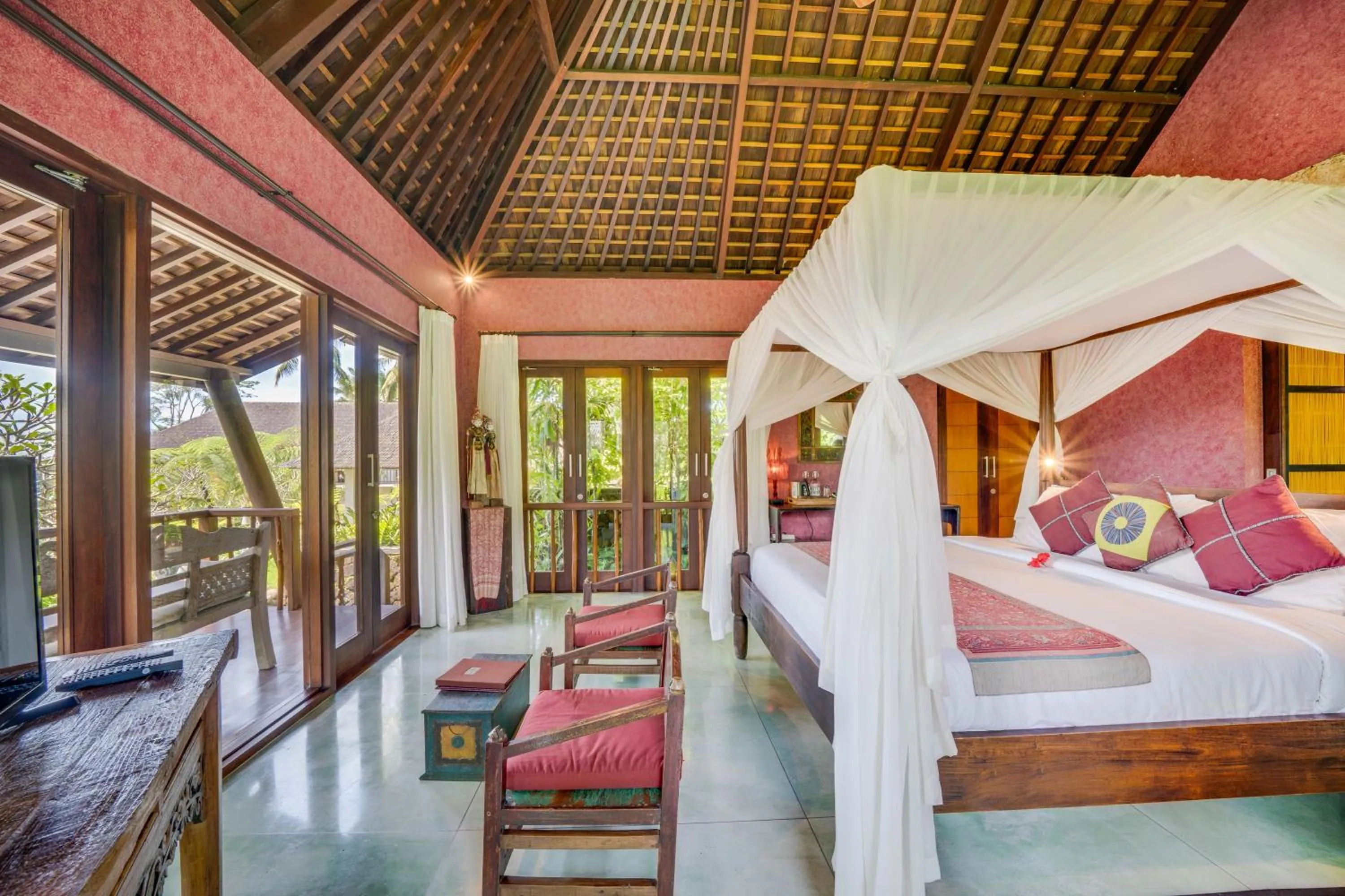 Bed in Awan Putih Resort