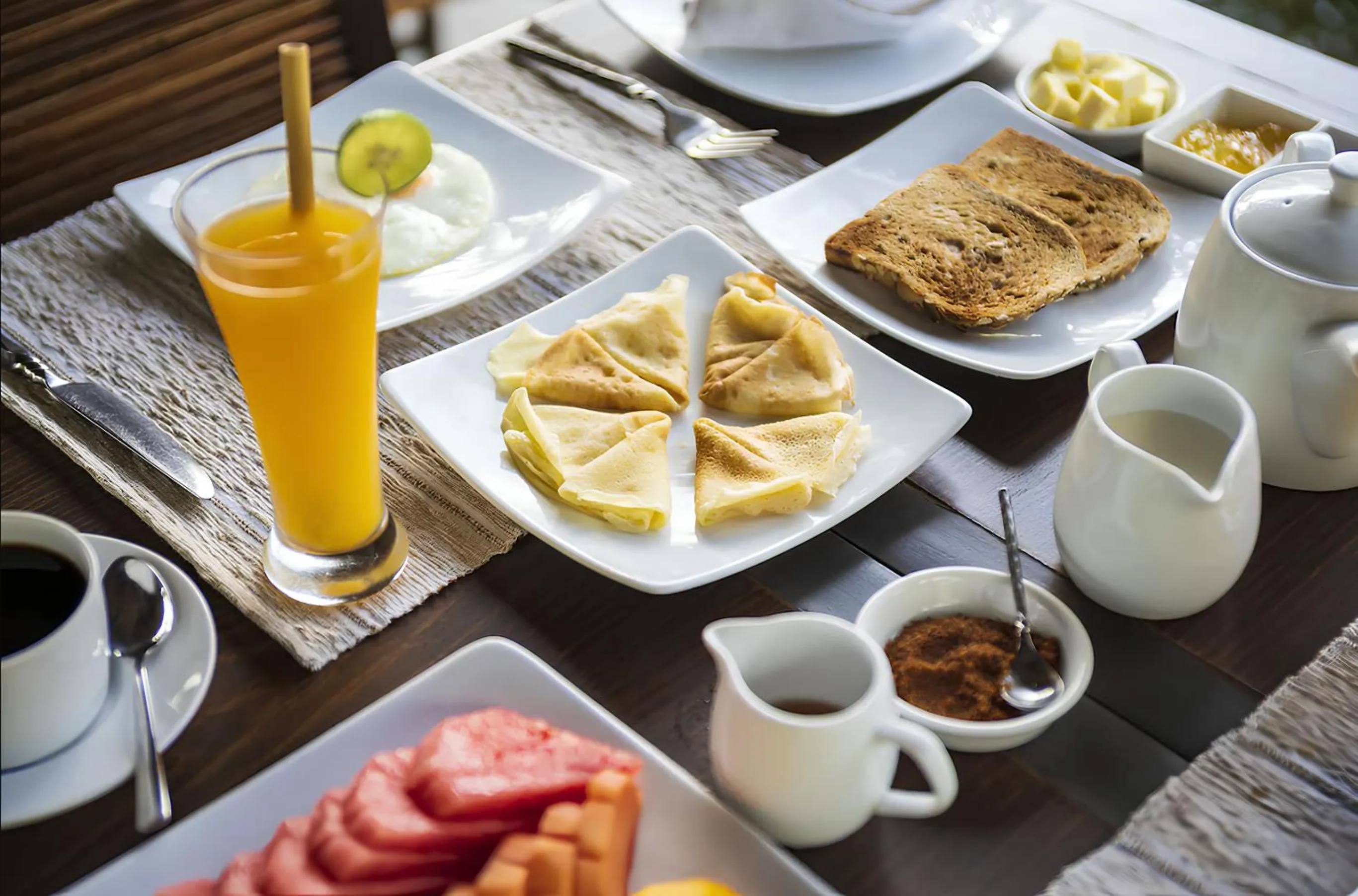 Breakfast in Awan Putih Resort Ubud