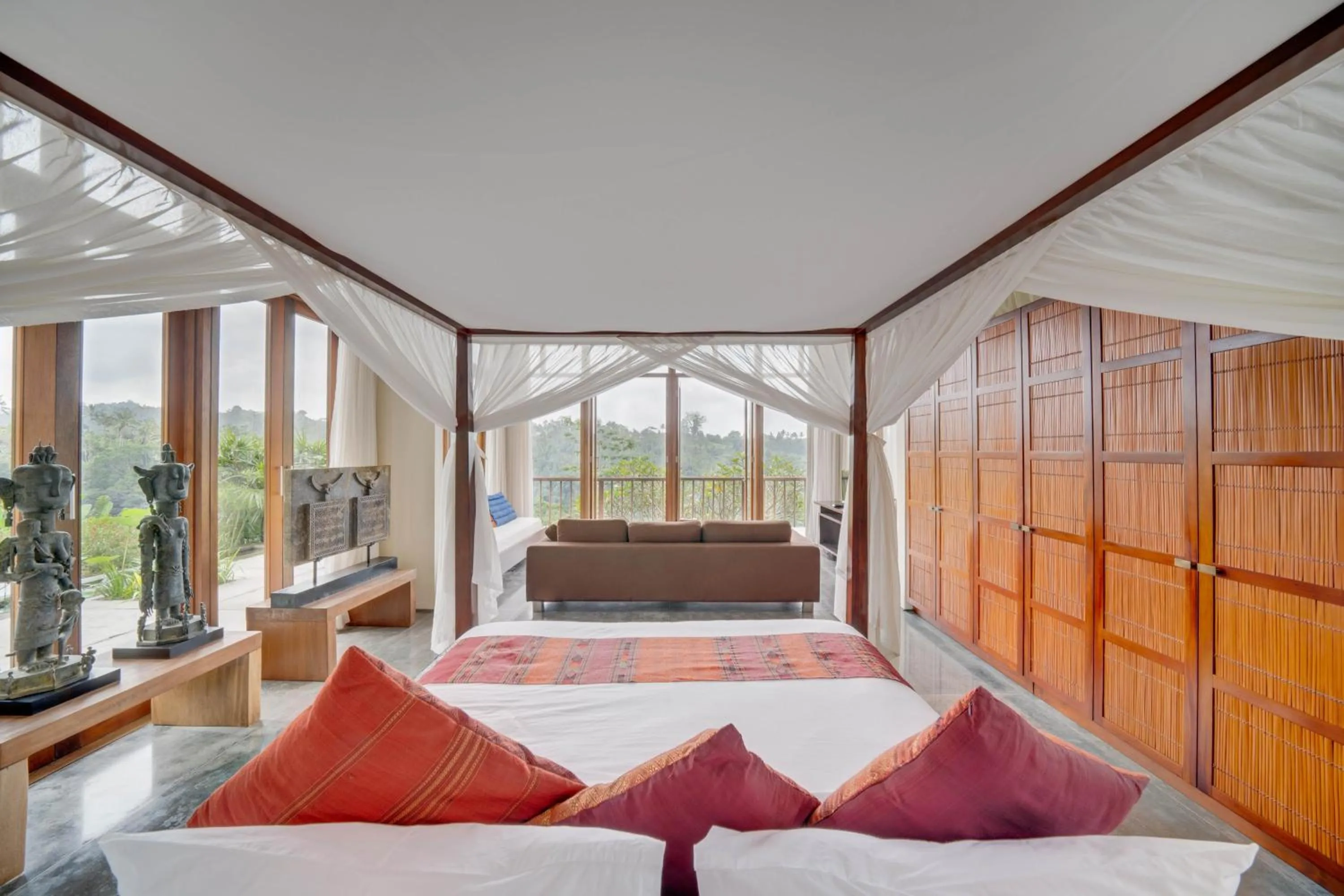 Bedroom, Bed in Awan Putih Resort