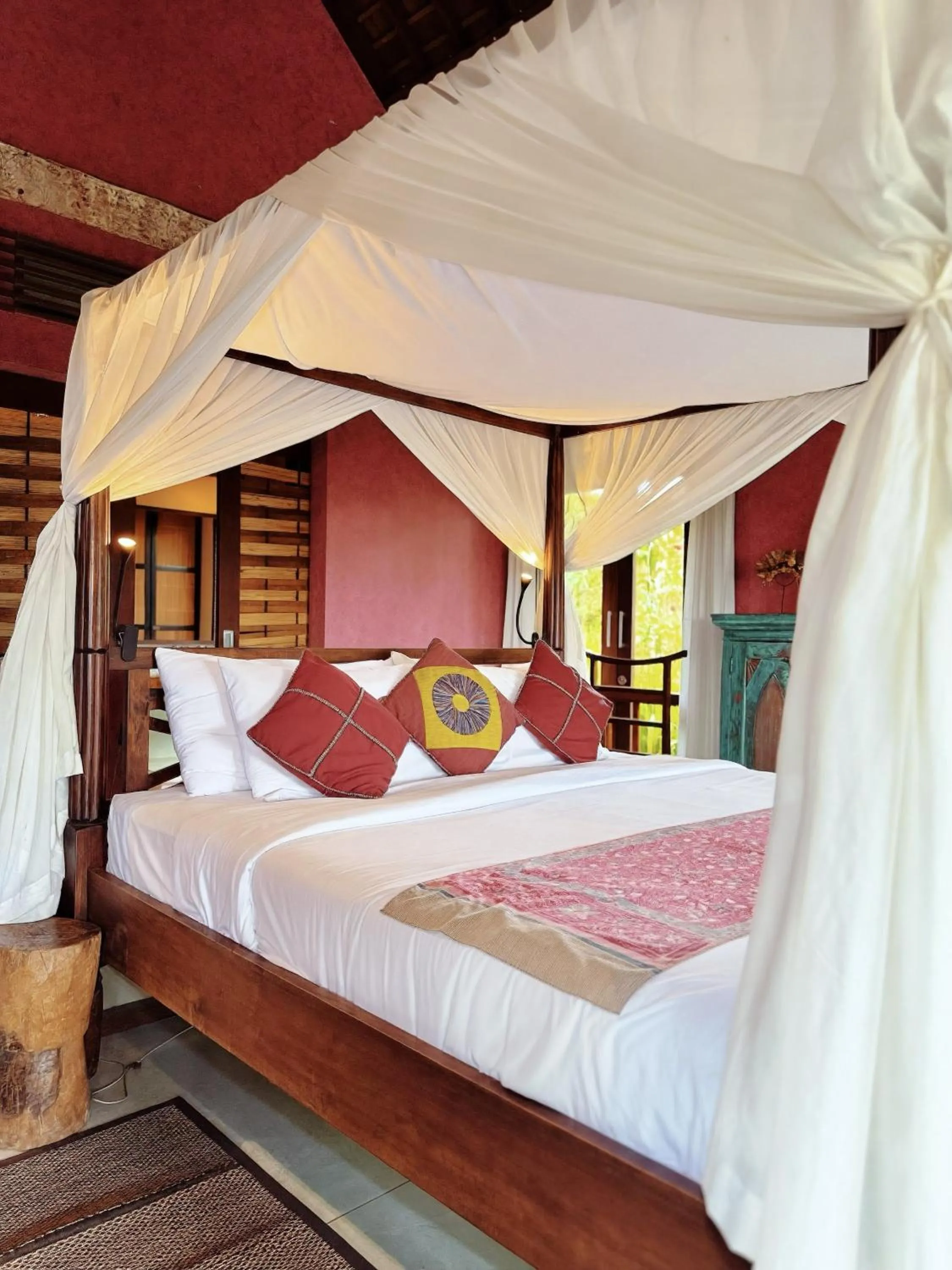 Bed in Awan Putih Resort