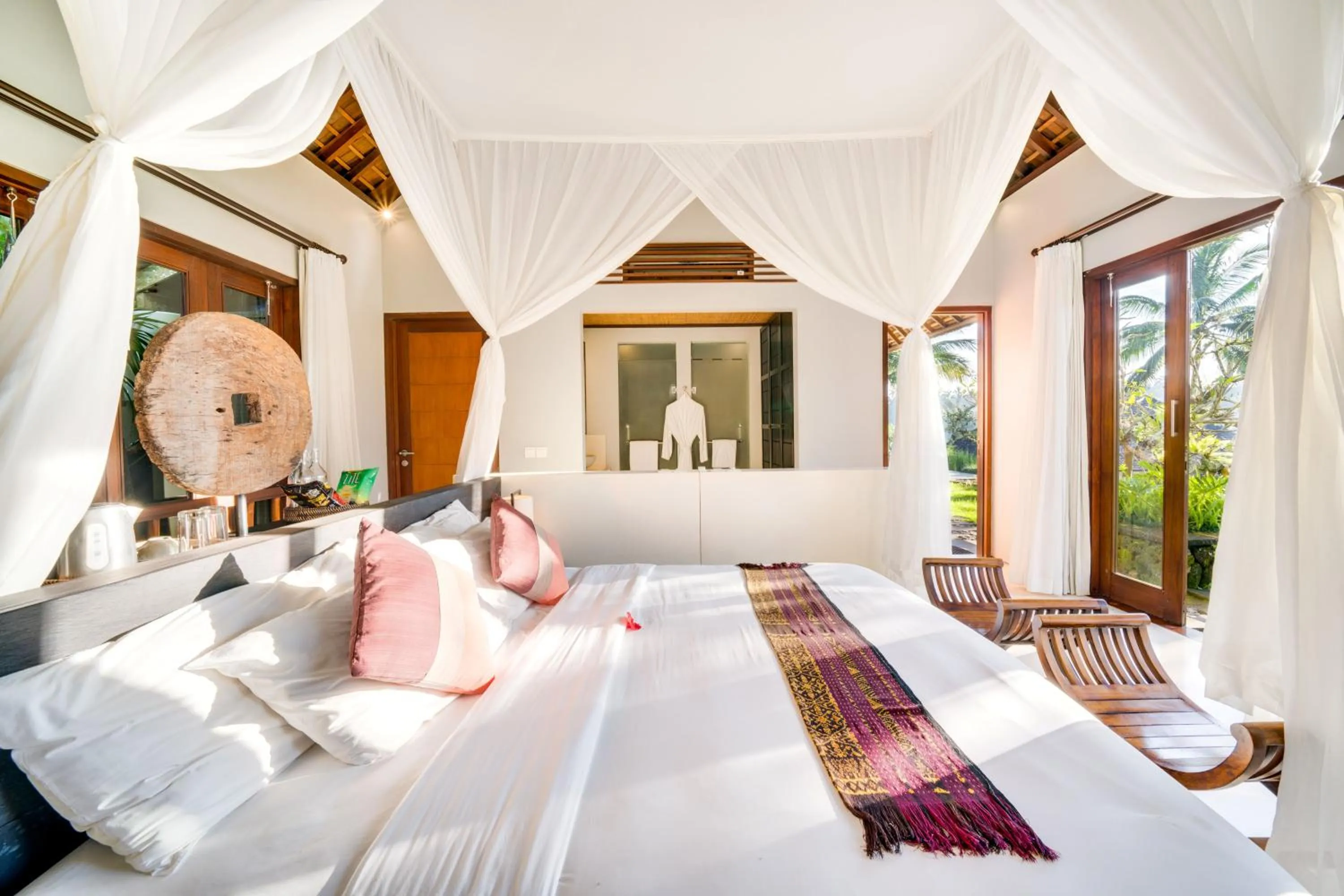 Bed in Awan Putih Resort